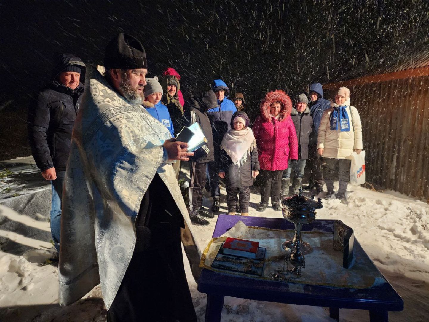 Серебряные Пруды, Крещение Господне,