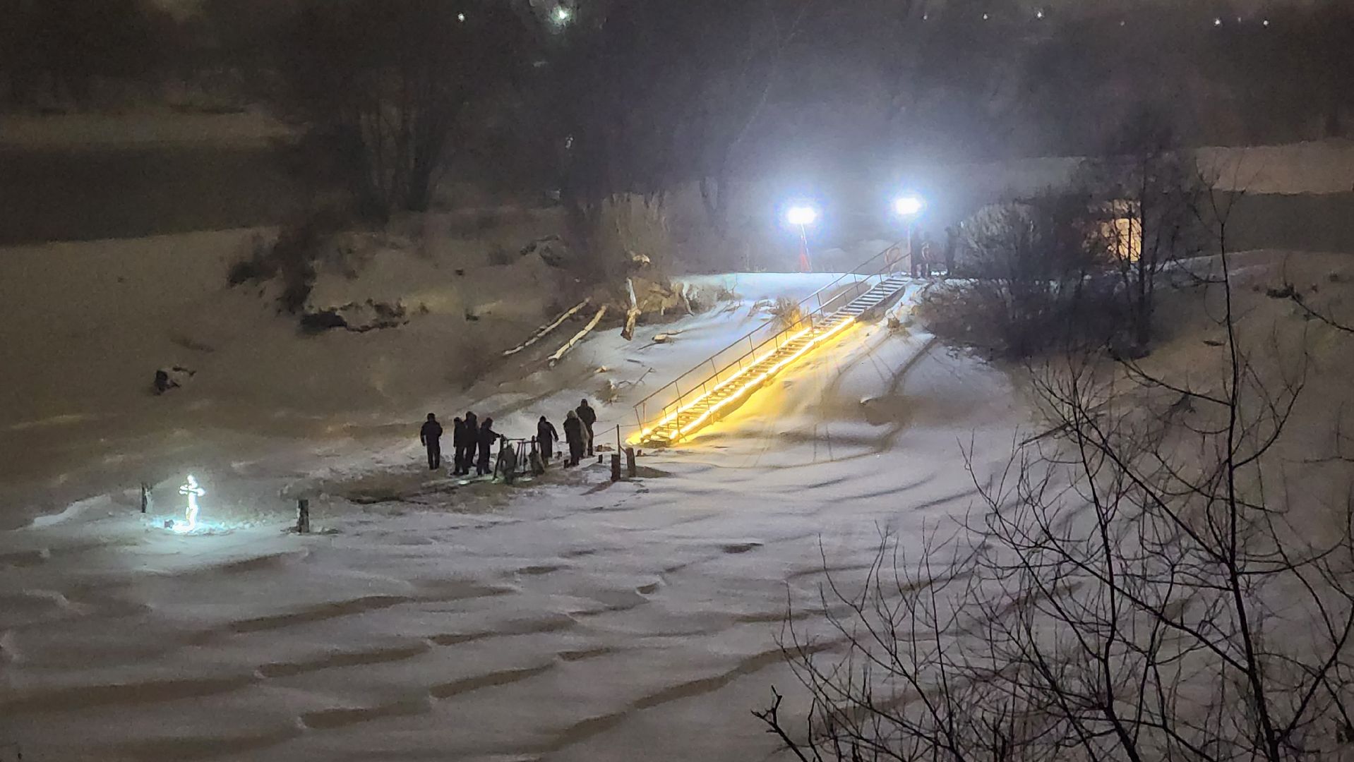 Крещение, купание, прорубь, иордань, Звягин,