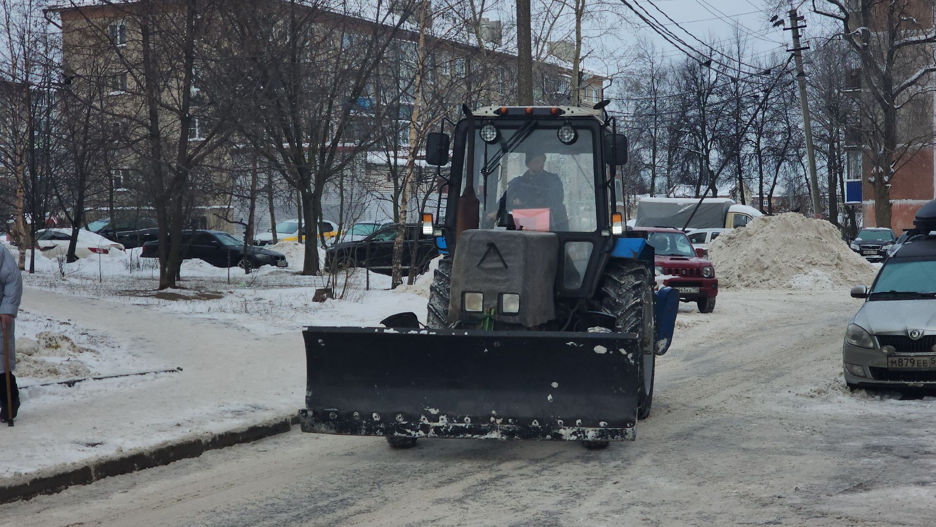 Павловский Посад, городской округ павловский посад, Уборка, Снег, Жкх, Коммунальные службы,