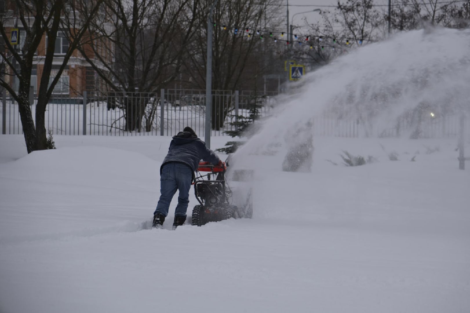 пущино, благоустойство, уборка снега,