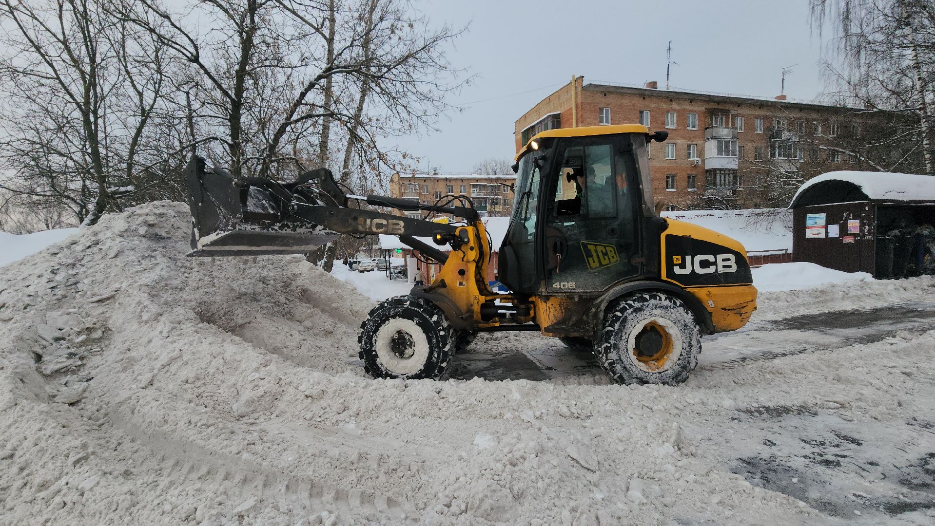 мытищи, жкх, уборка снега, снегопад,
