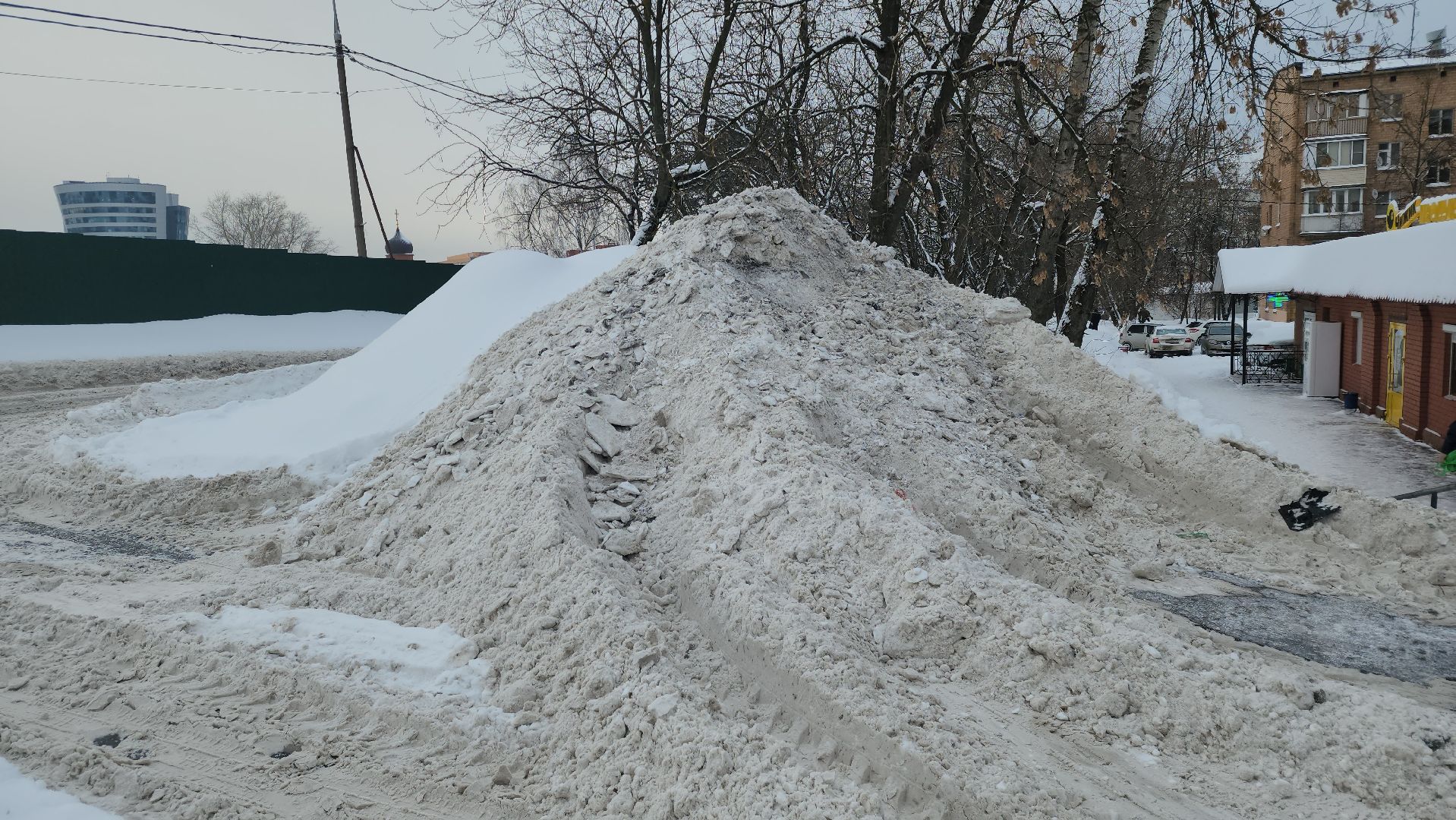 мытищи, жкх, уборка снега, снегопад,