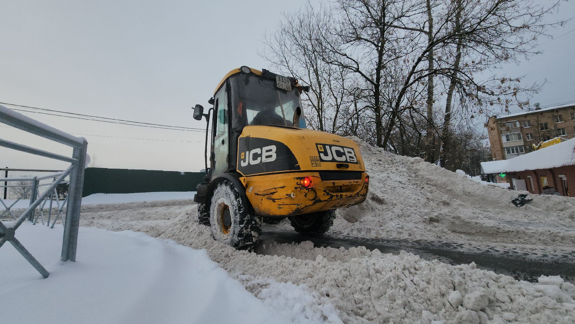 мытищи, жкх, уборка снега, снегопад,