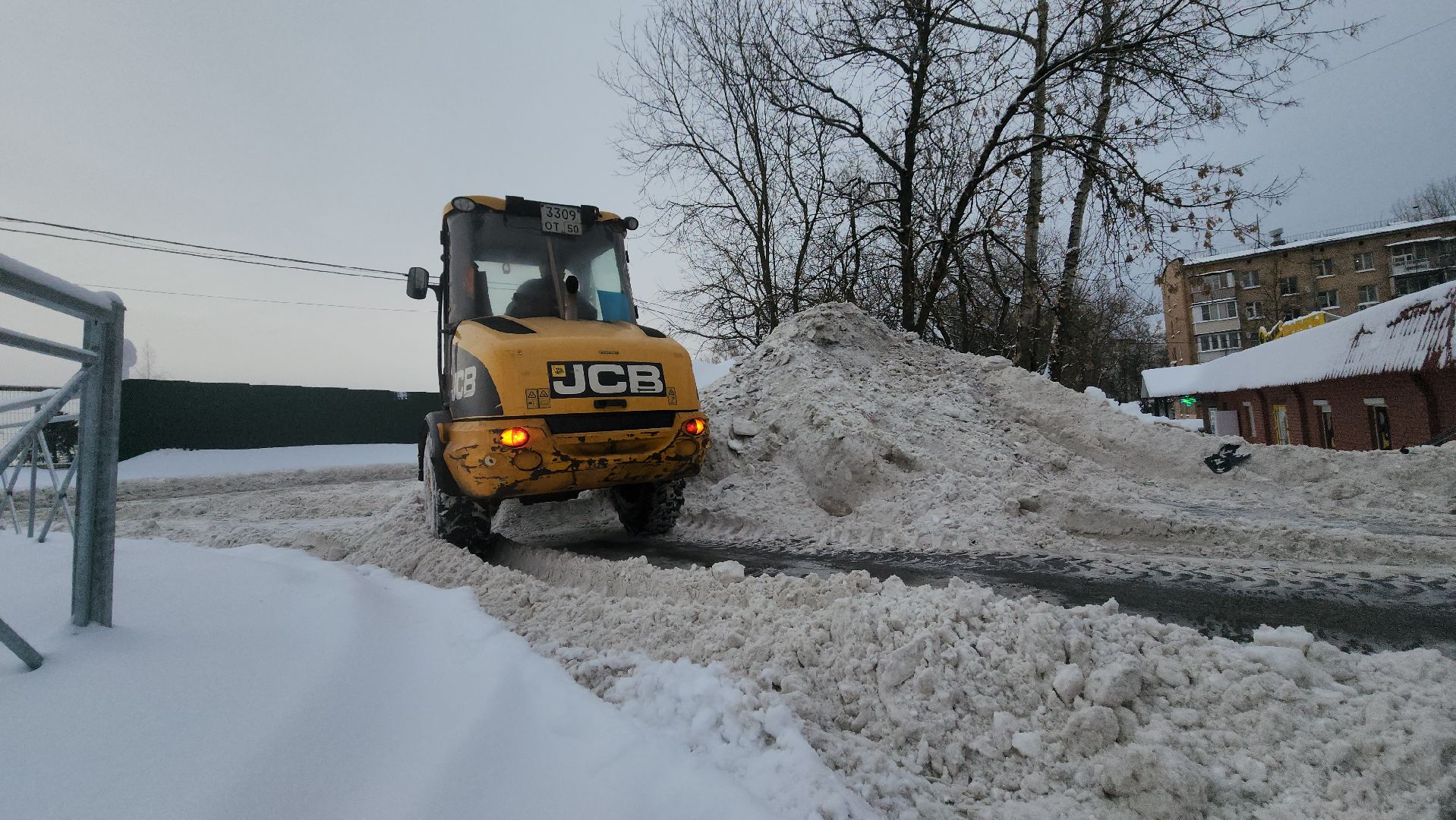 мытищи, жкх, уборка снега, снегопад,