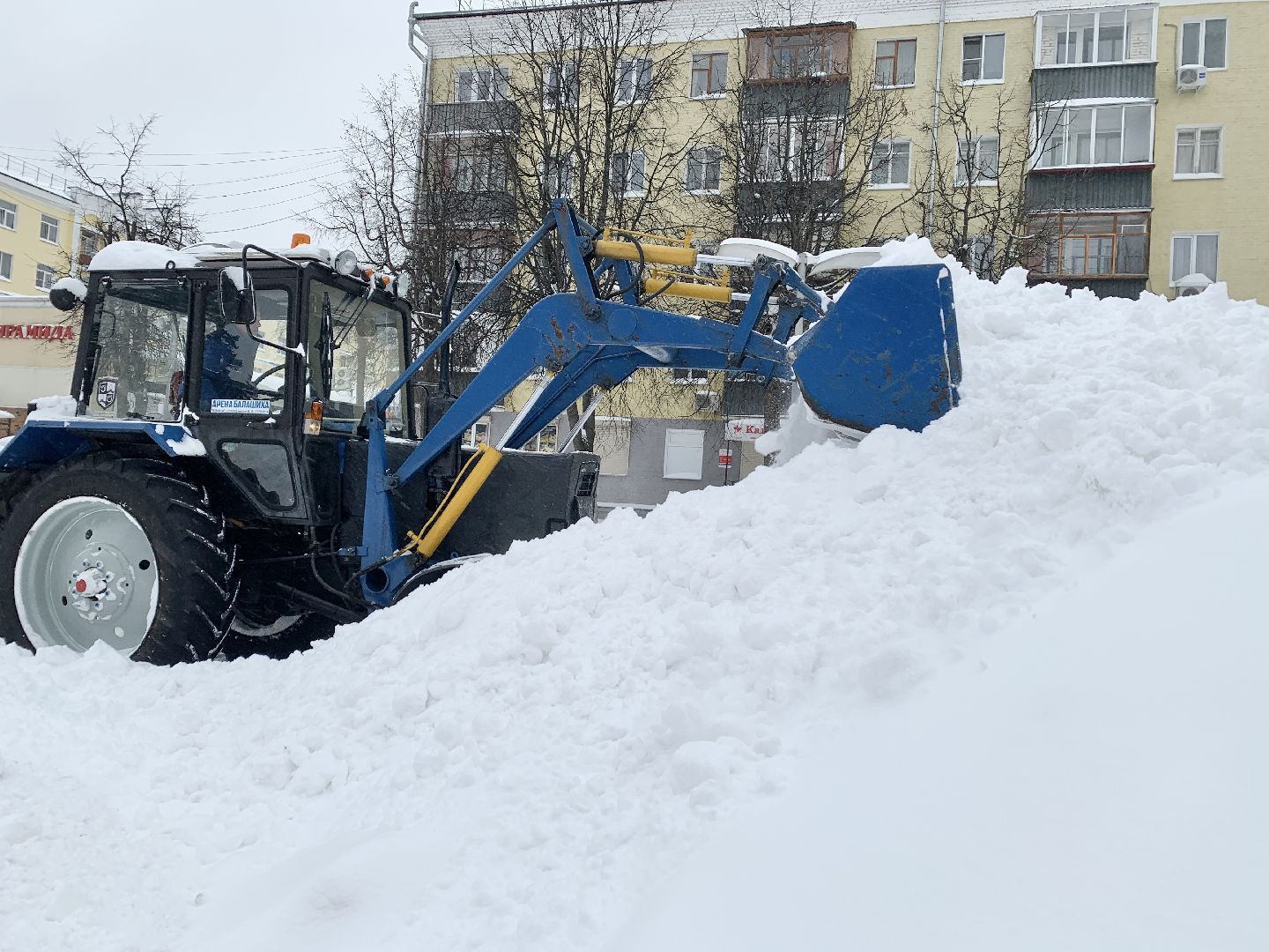 Балашиха, Подмосковье, Дороги, Снегопад, уборка снега,