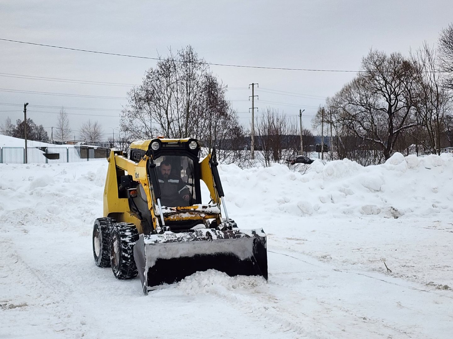 уборка снега, уборка территорий,
