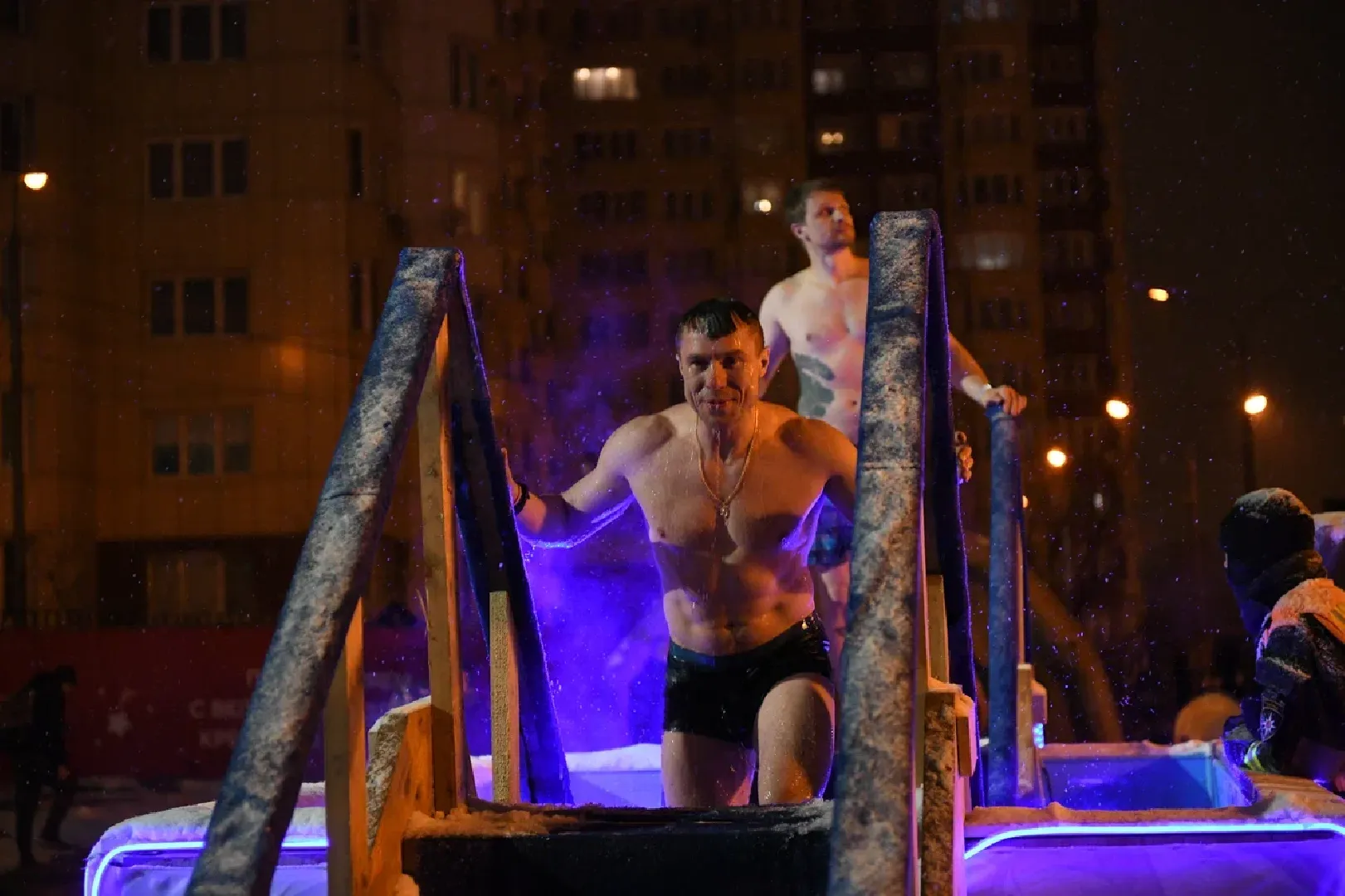 химки, крещение господне, крещенские купания, купели, общество, праздник,