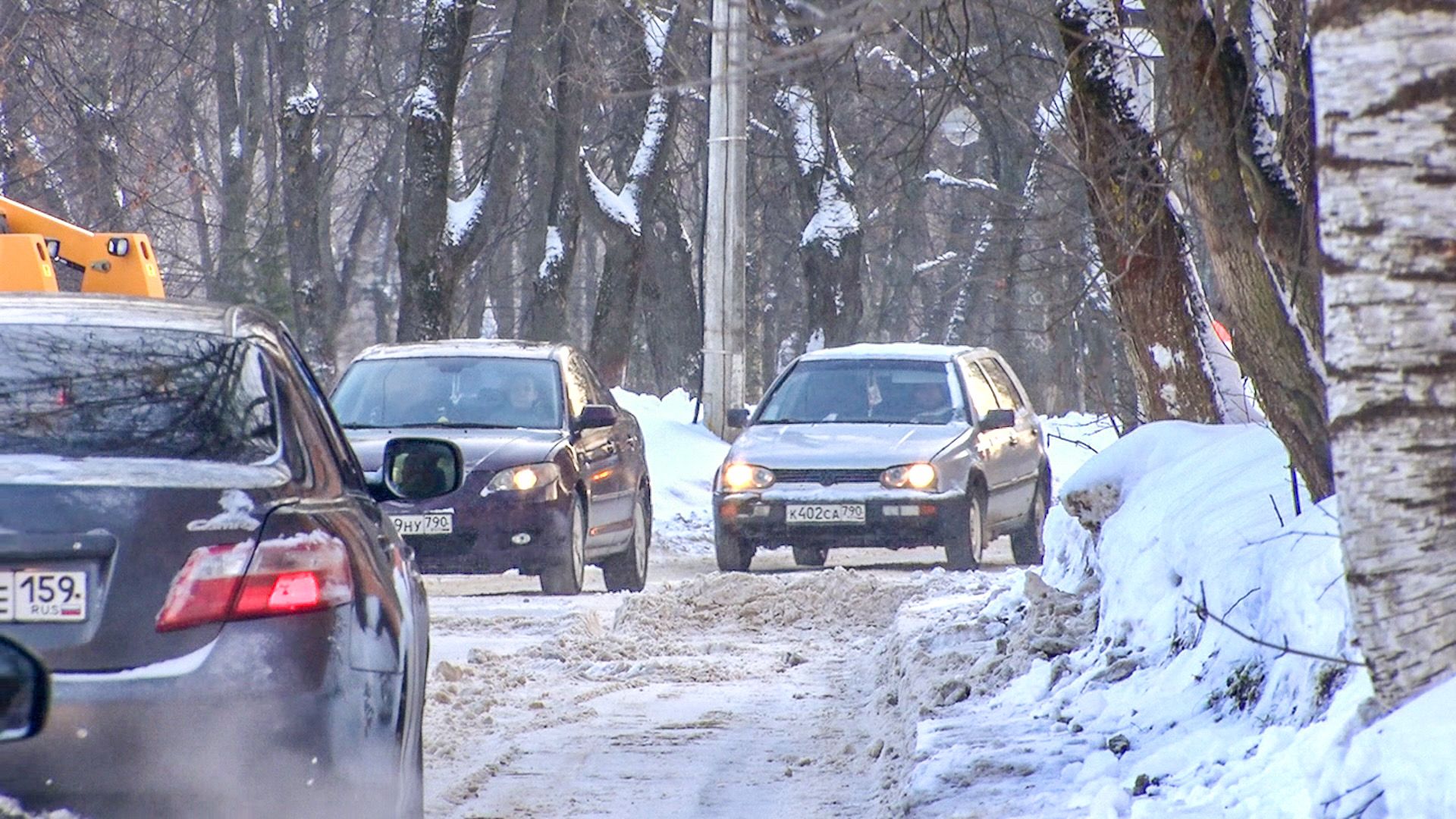 Клин, общество, зима, снег, уборка дорог,