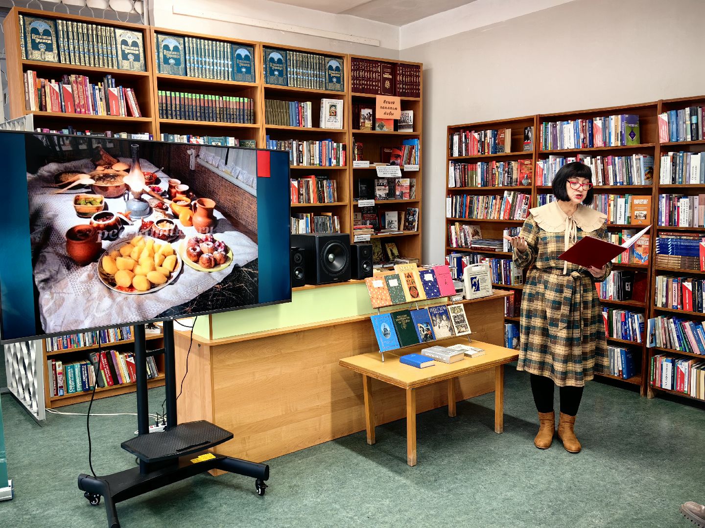 Рождество, праздник, библиотека, традиции,