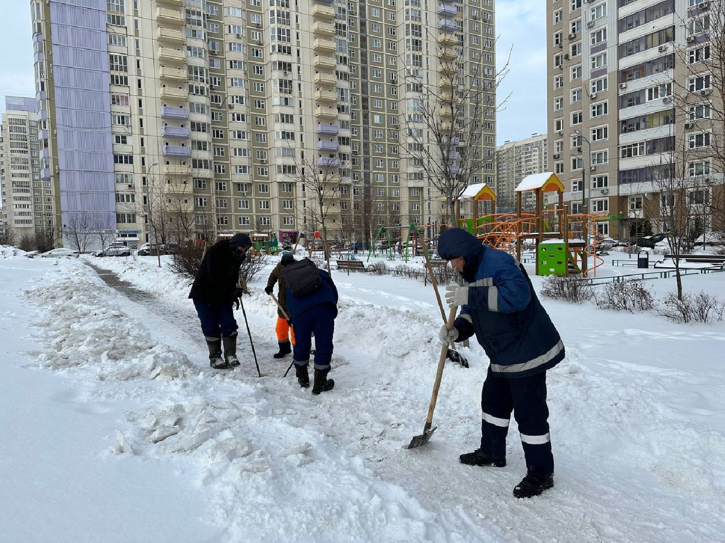 химки, общество, уборка снега,
