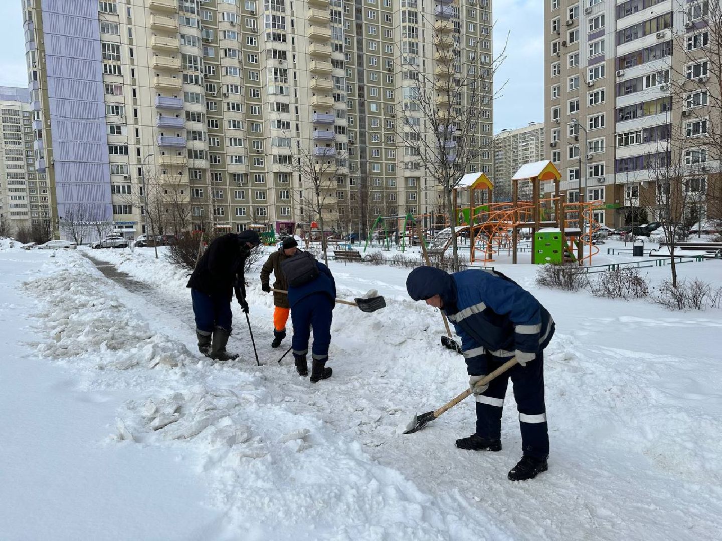 химки, общество, уборка снега,