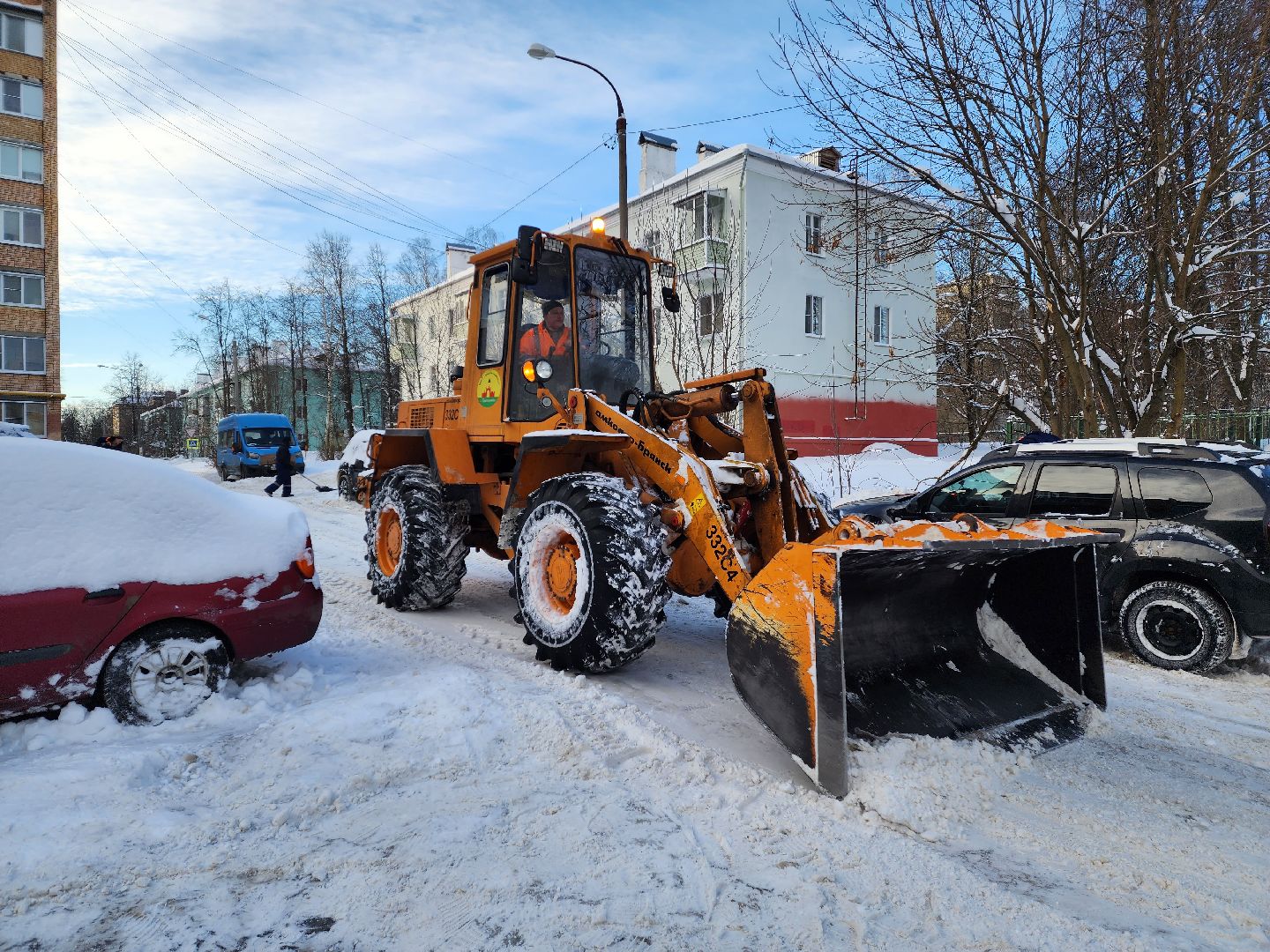 красноармейск, г.о. пушкинский, жкх подмосковья, уборка дворов,