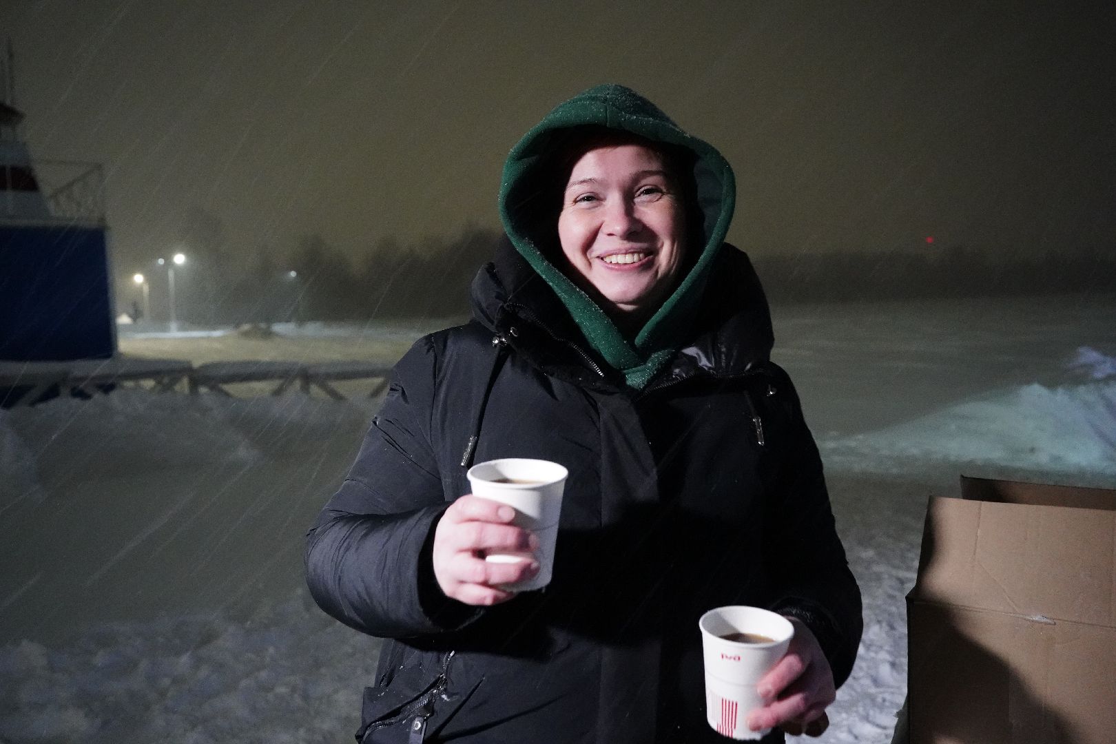 Крещение, Рошаль, Озеро Юбилейное, купель,