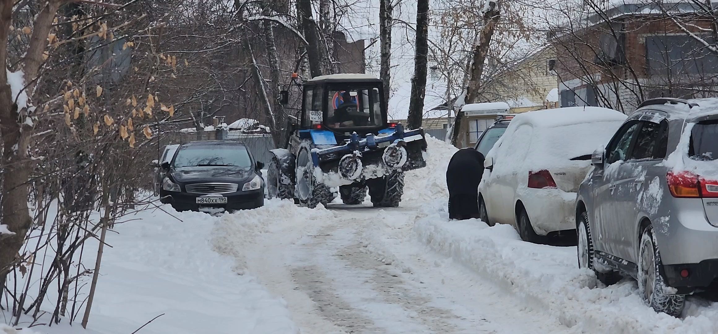 Коломна, жкх, уборка снега, снегопад,