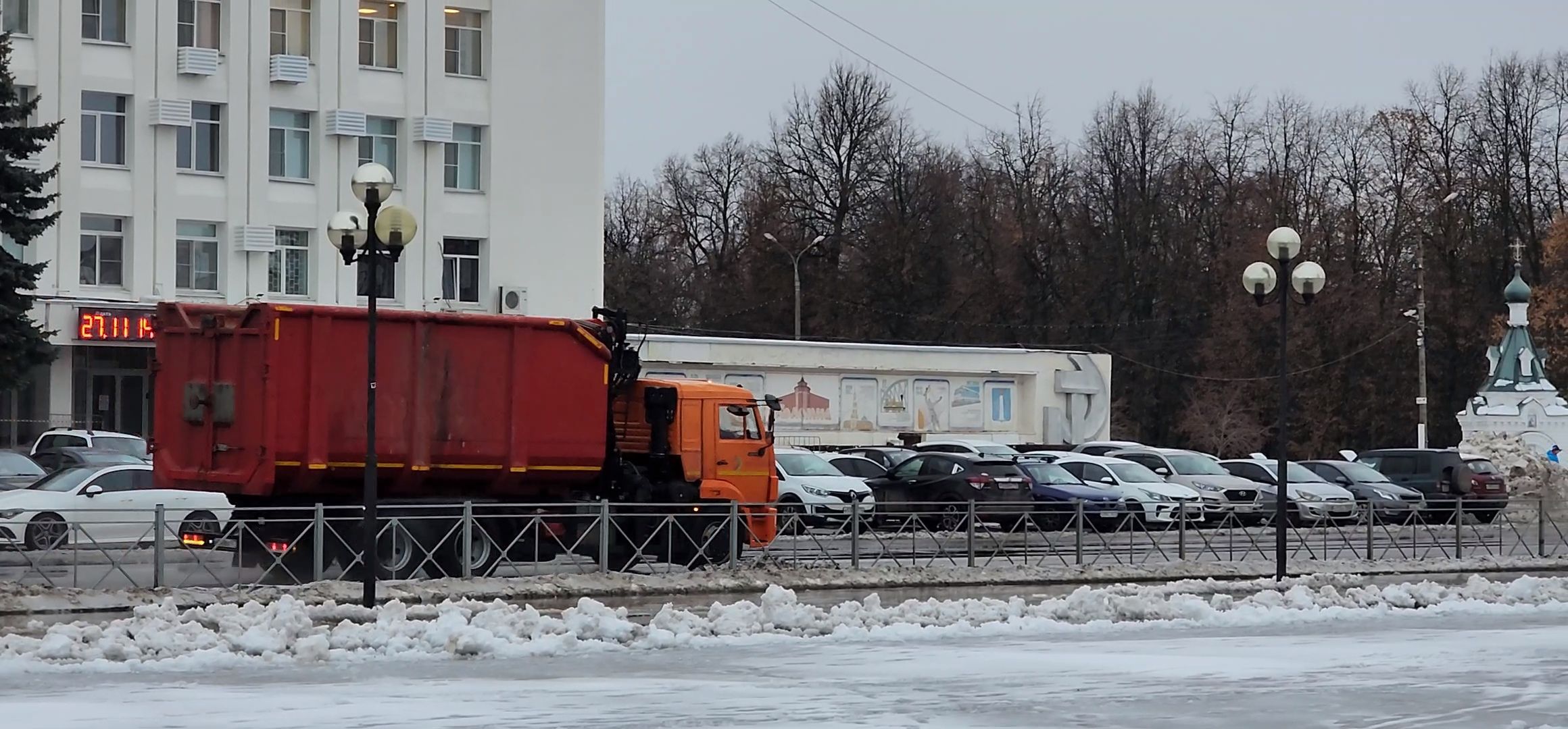 Коломна, жкх, уборка снега, снегопад,