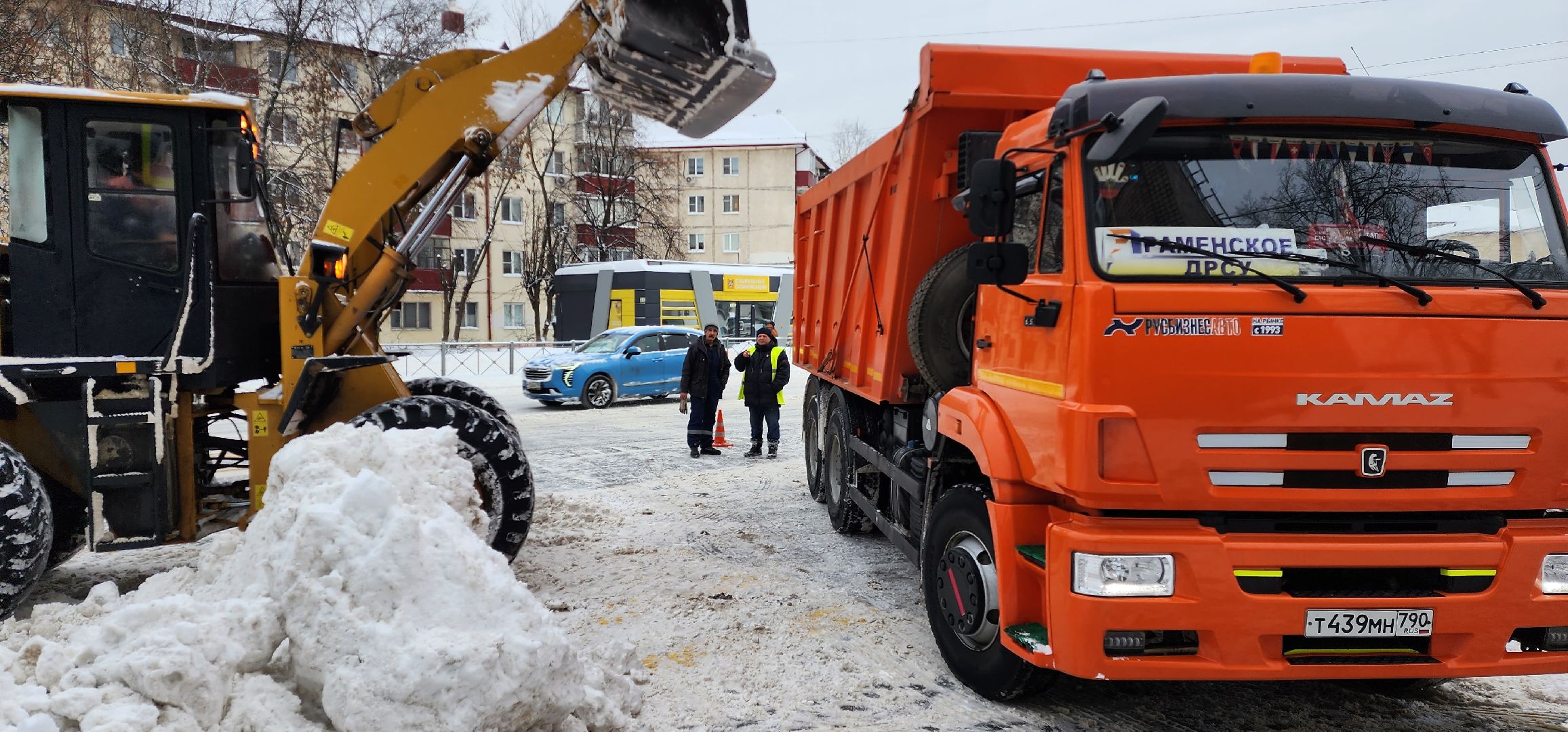 раменское, дороги, уборка снега,