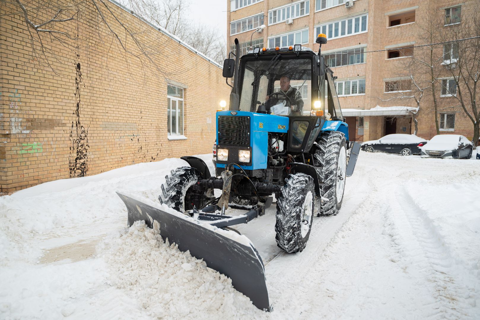 лыткарино, жкх, уборка, снег,