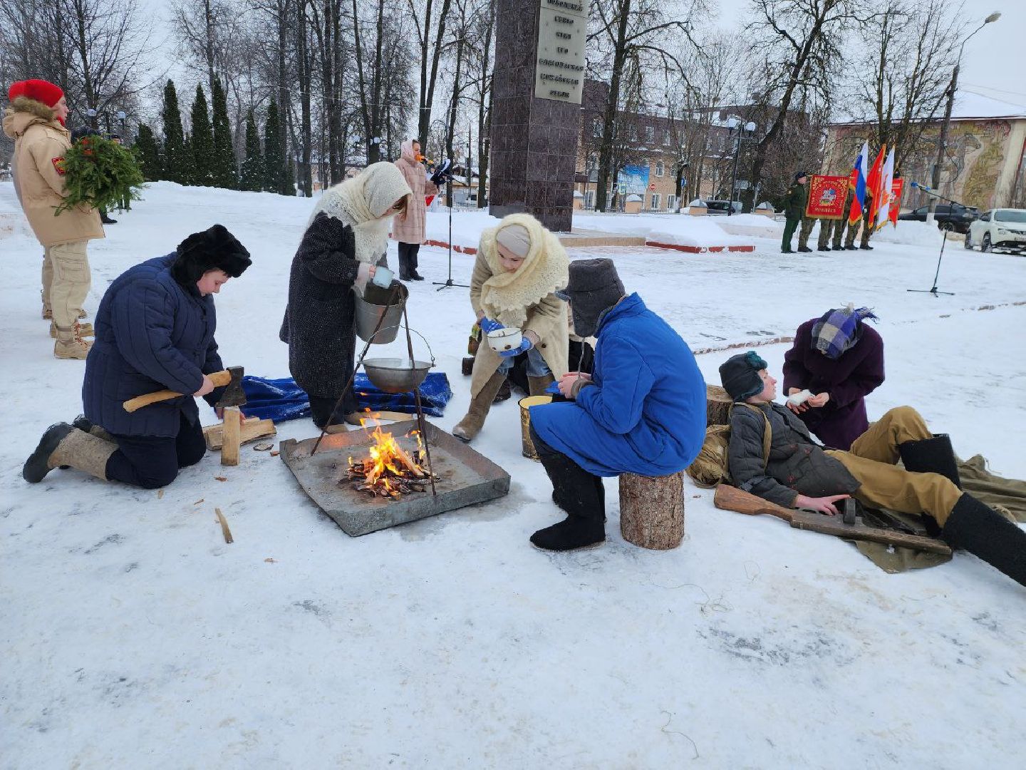 можайск, можайский городской округ, день освобождения, праздник, памятные мероприятия, история, жители, подмосковье, немцы, немецко-фашистские захватчики, Красная армия, оккупация,