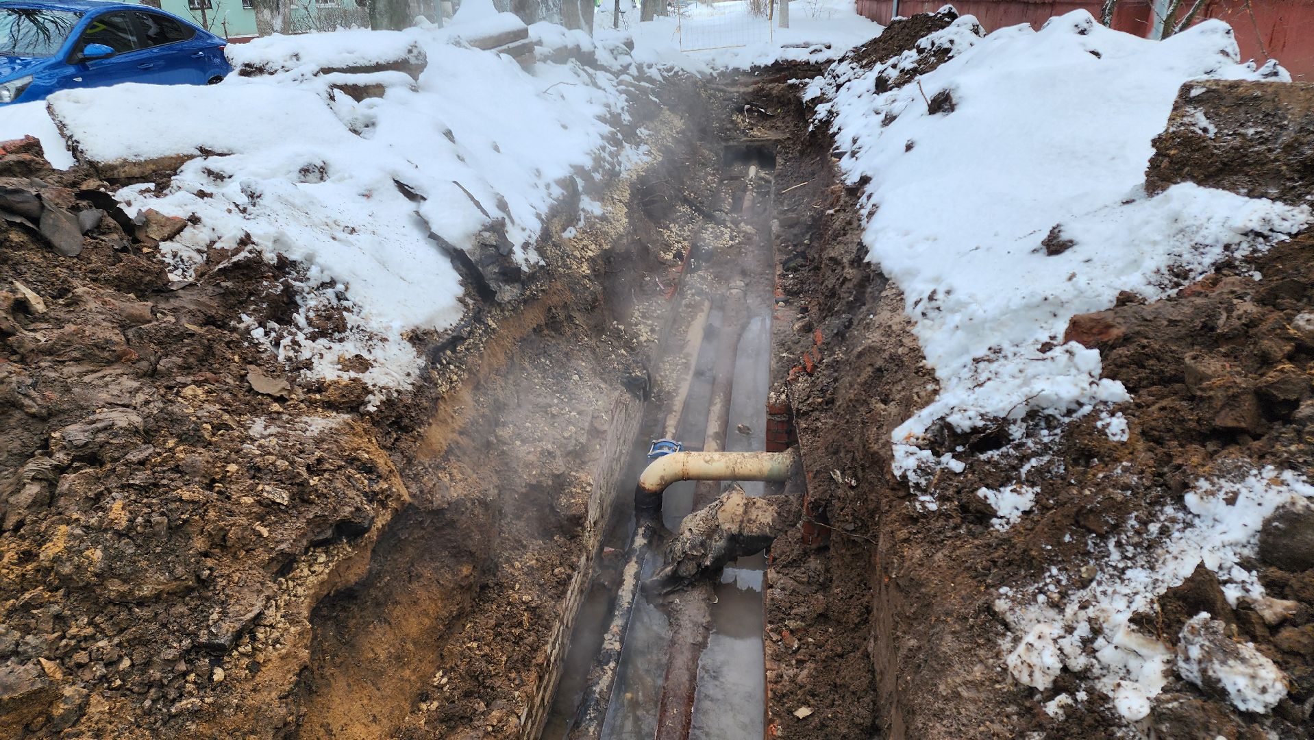 кашира, жкх, отопление, авария на теплосетях, горячая вода, ЧП,