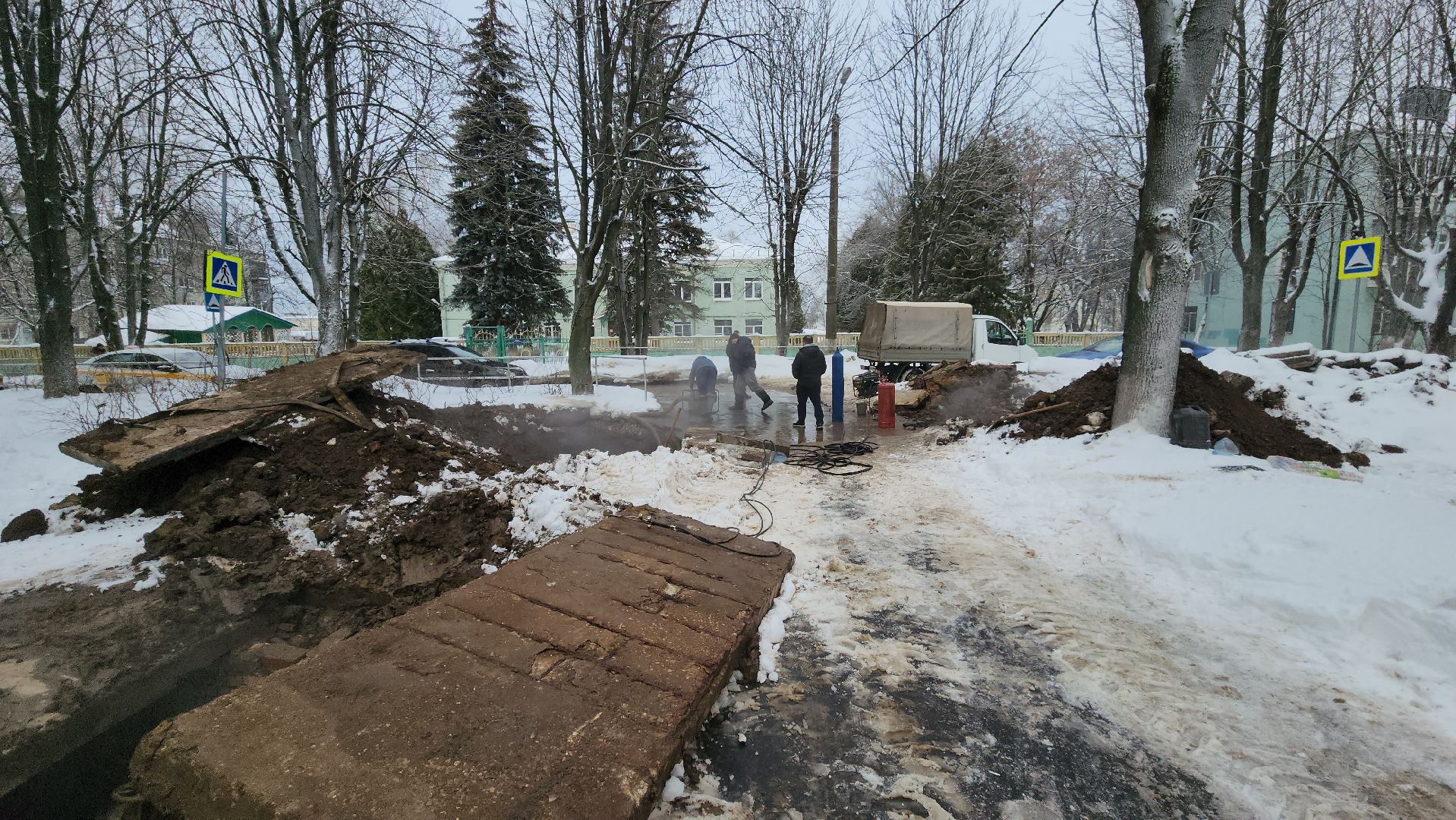 кашира, жкх, отопление, авария на теплосетях, горячая вода, ЧП,