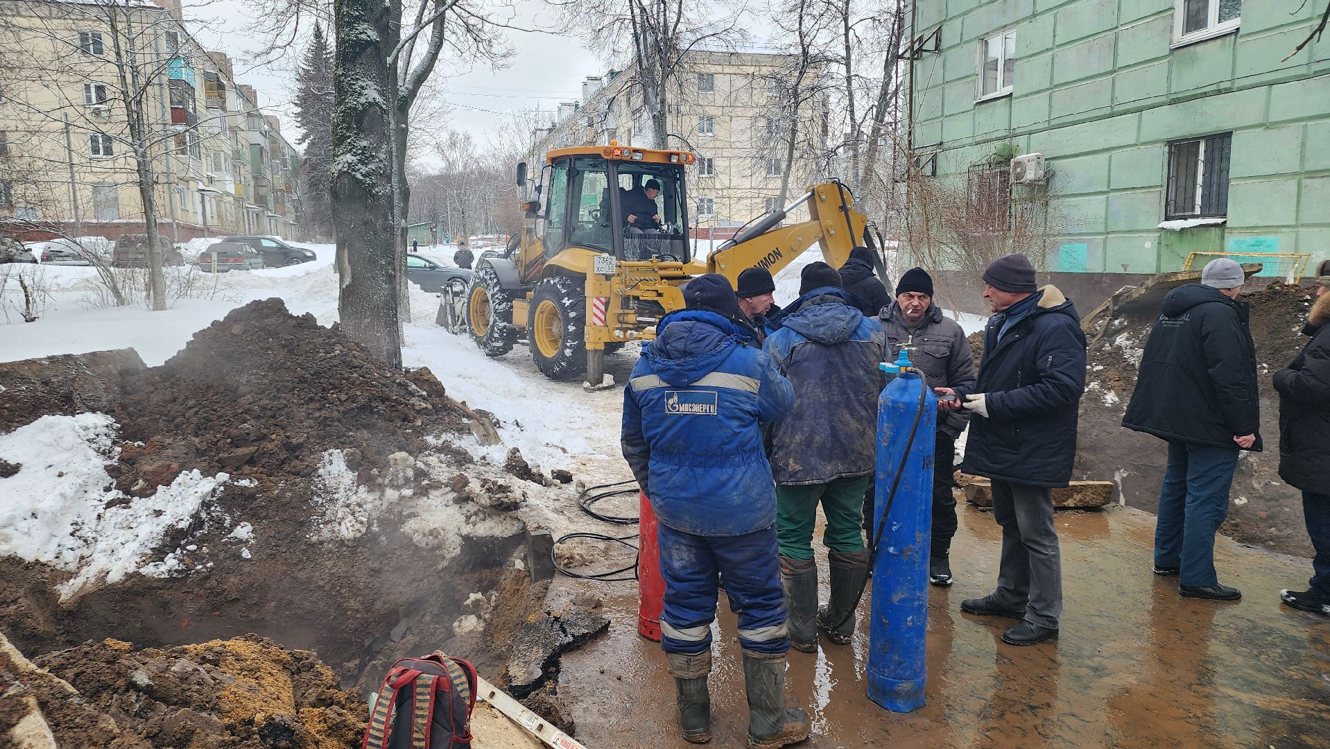 кашира, жкх, отопление, авария на теплосетях, горячая вода, ЧП,