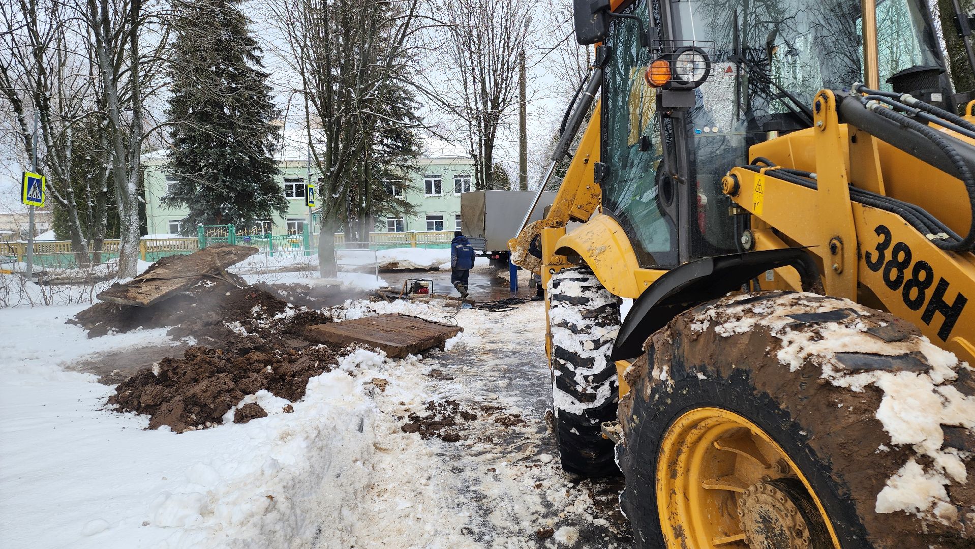 кашира, жкх, отопление, авария на теплосетях, горячая вода, ЧП,