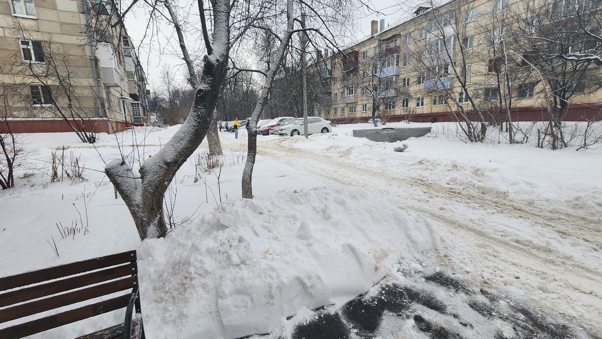 кашира,снегопад, уборка улиц, жкх, техника, тракторы, вывоз снега,