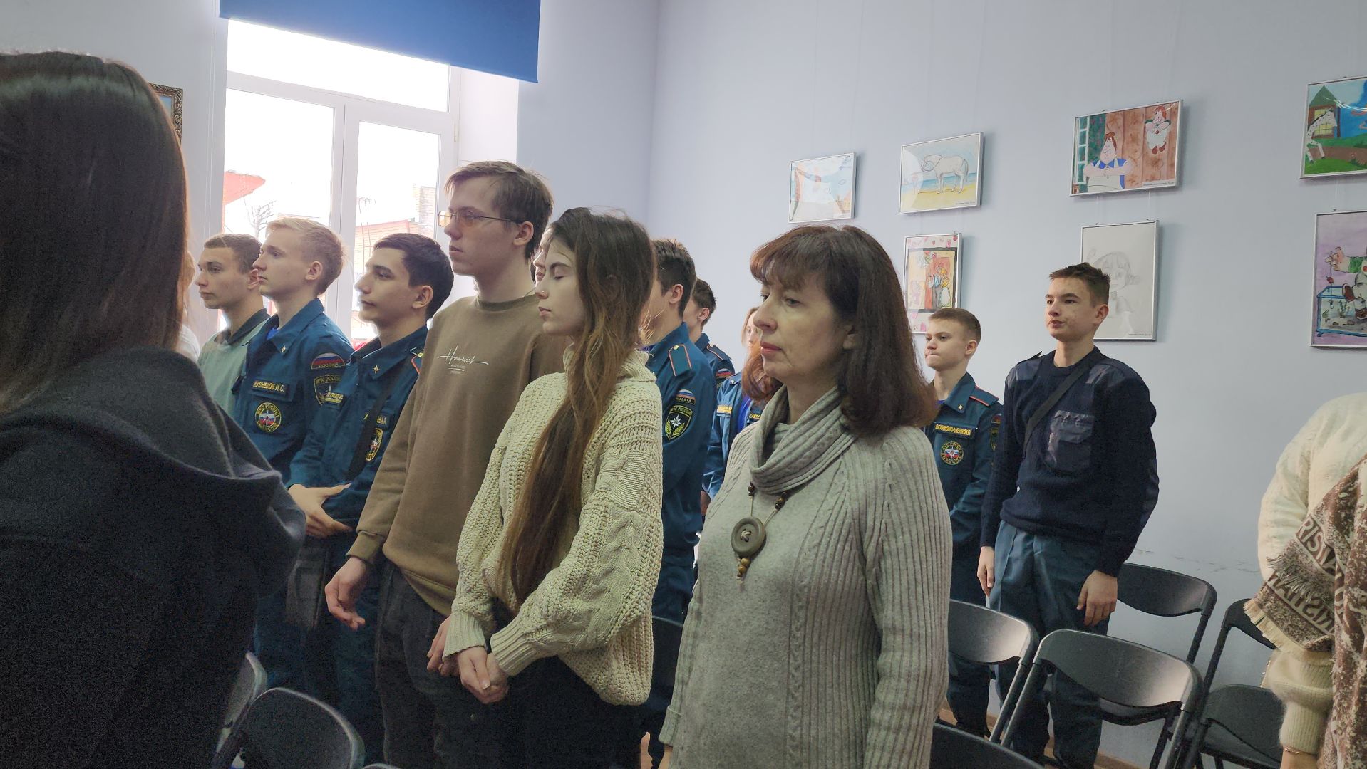 волоколамск, библиотека, депутат, московская областная дума, память, вов, война, день освобождения, мероприятие,