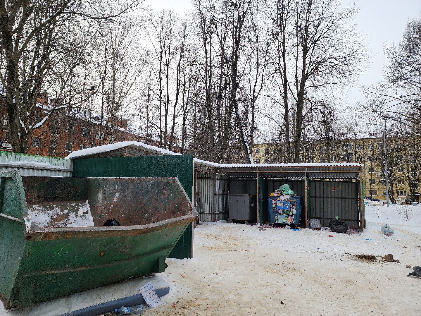 воскресенск, тко, контейнерная площадка, мусорные площадки,