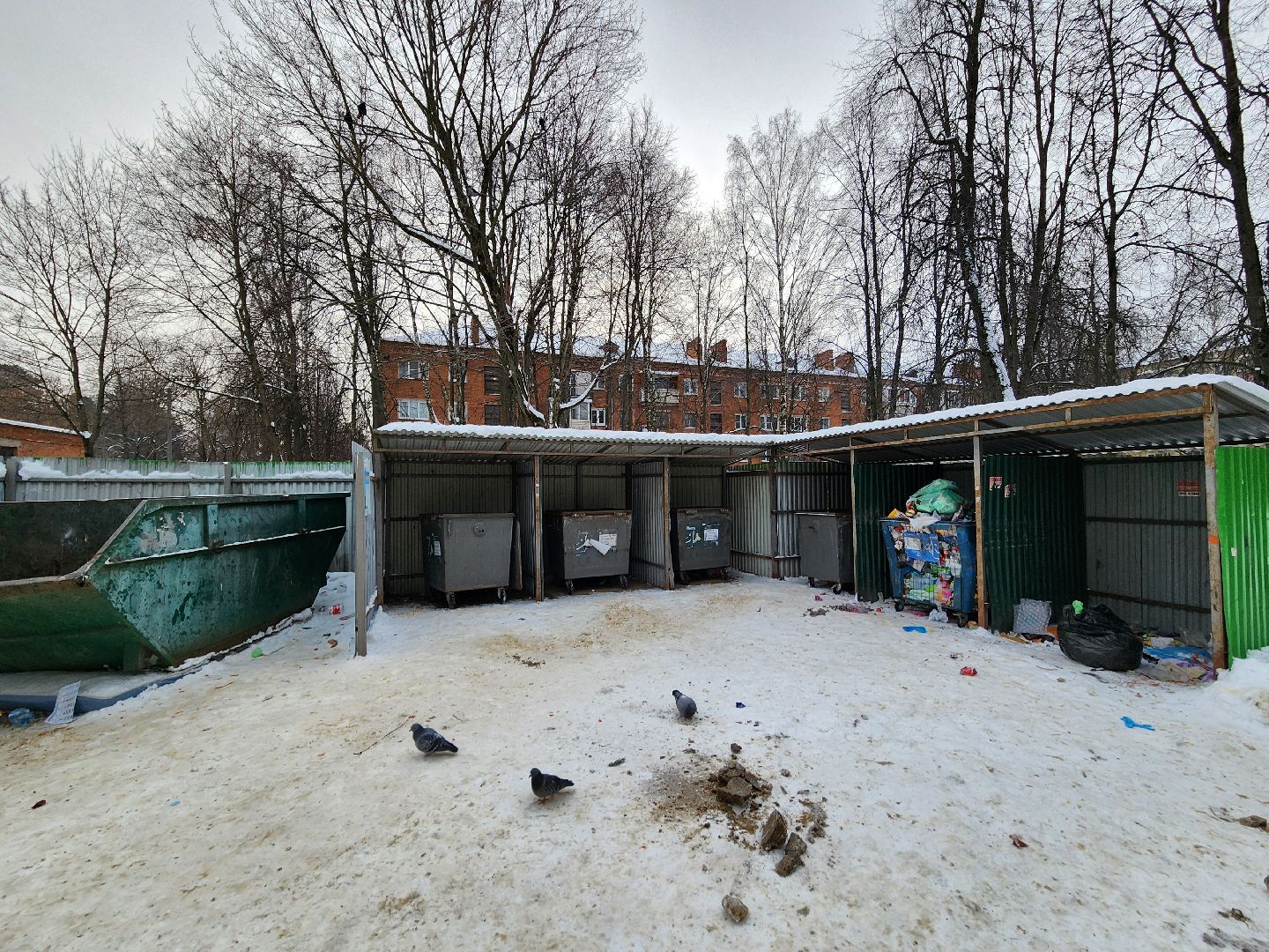 воскресенск, тко, контейнерная площадка, мусорные площадки,