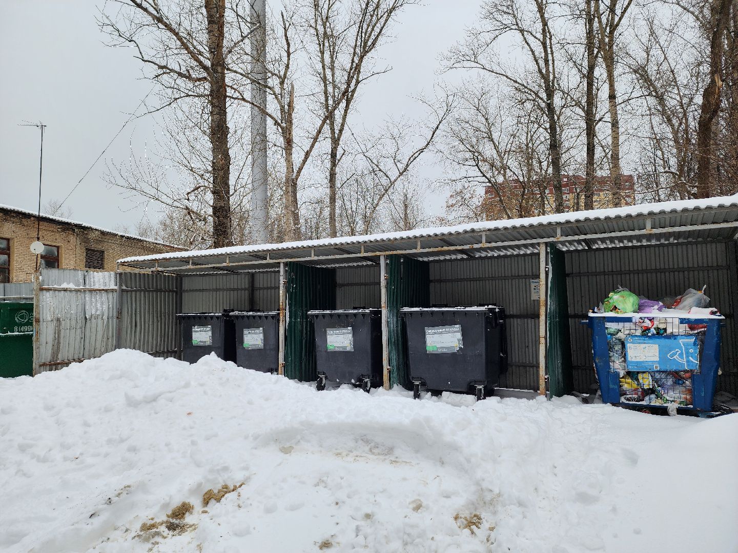 воскресенск, мусор, вывоз мусора, контейнерные площадки,