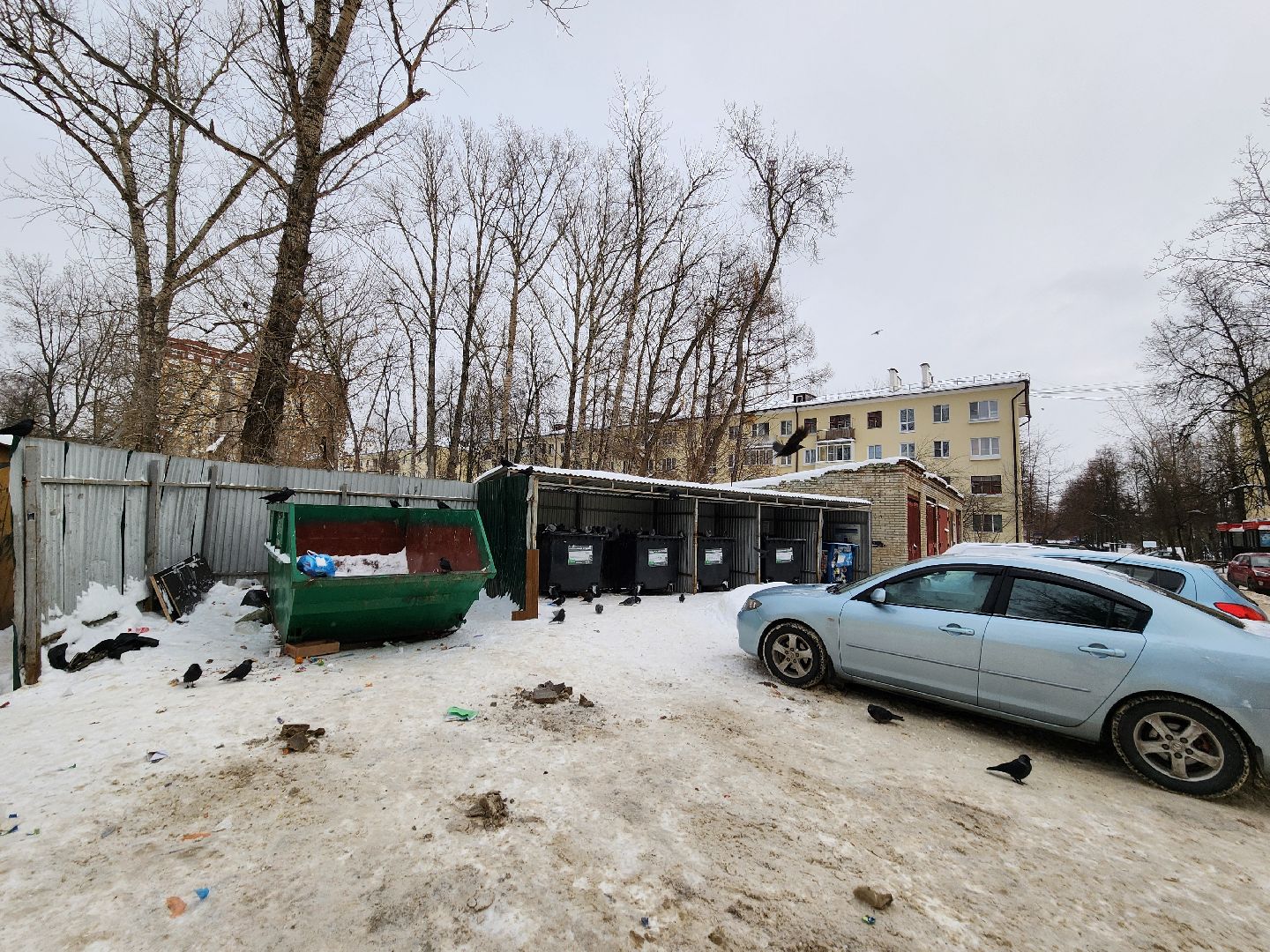 воскресенск, мусор, вывоз мусора, контейнерные площадки,