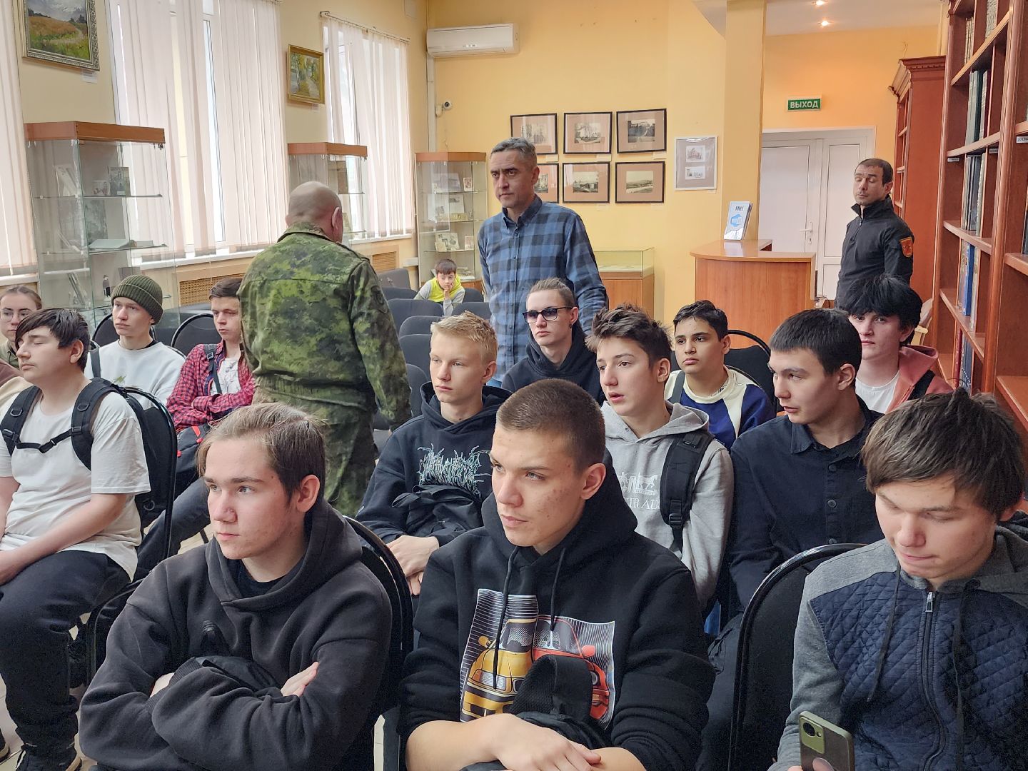 вов, поисковый отряд, выставка,