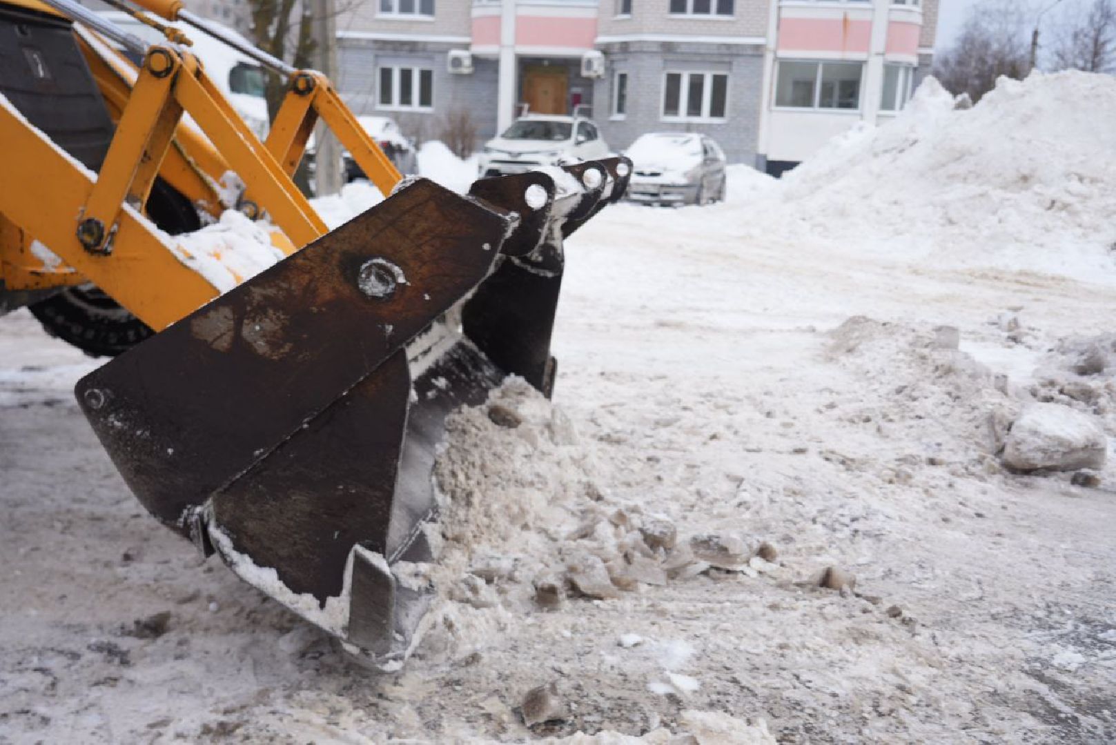 Погода, Снегопад, ЖКХ, Коммунальные службы, Сергиев Посад,