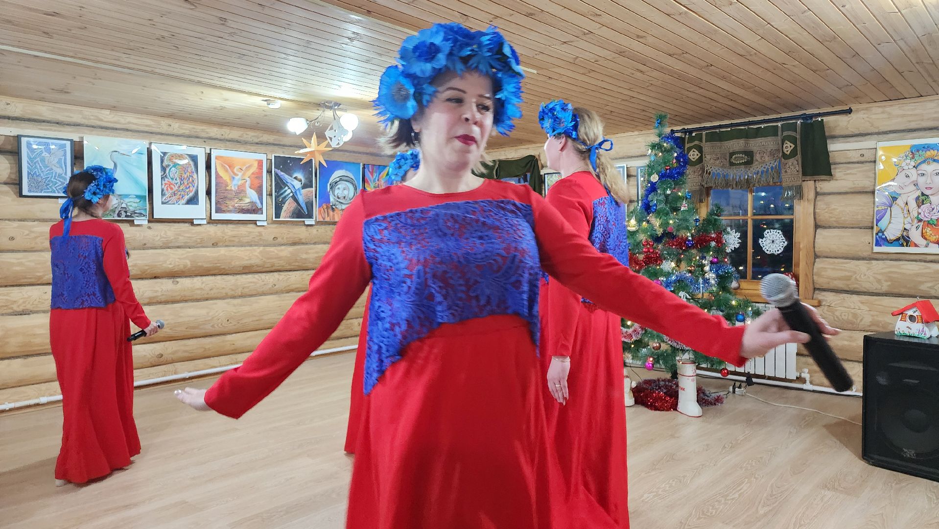 кашира, дом творчества имени бориса щукина, крещение господне, праздник, концерт, русские народные песни, фольклор, фольклорный ансамбль, посиделки,