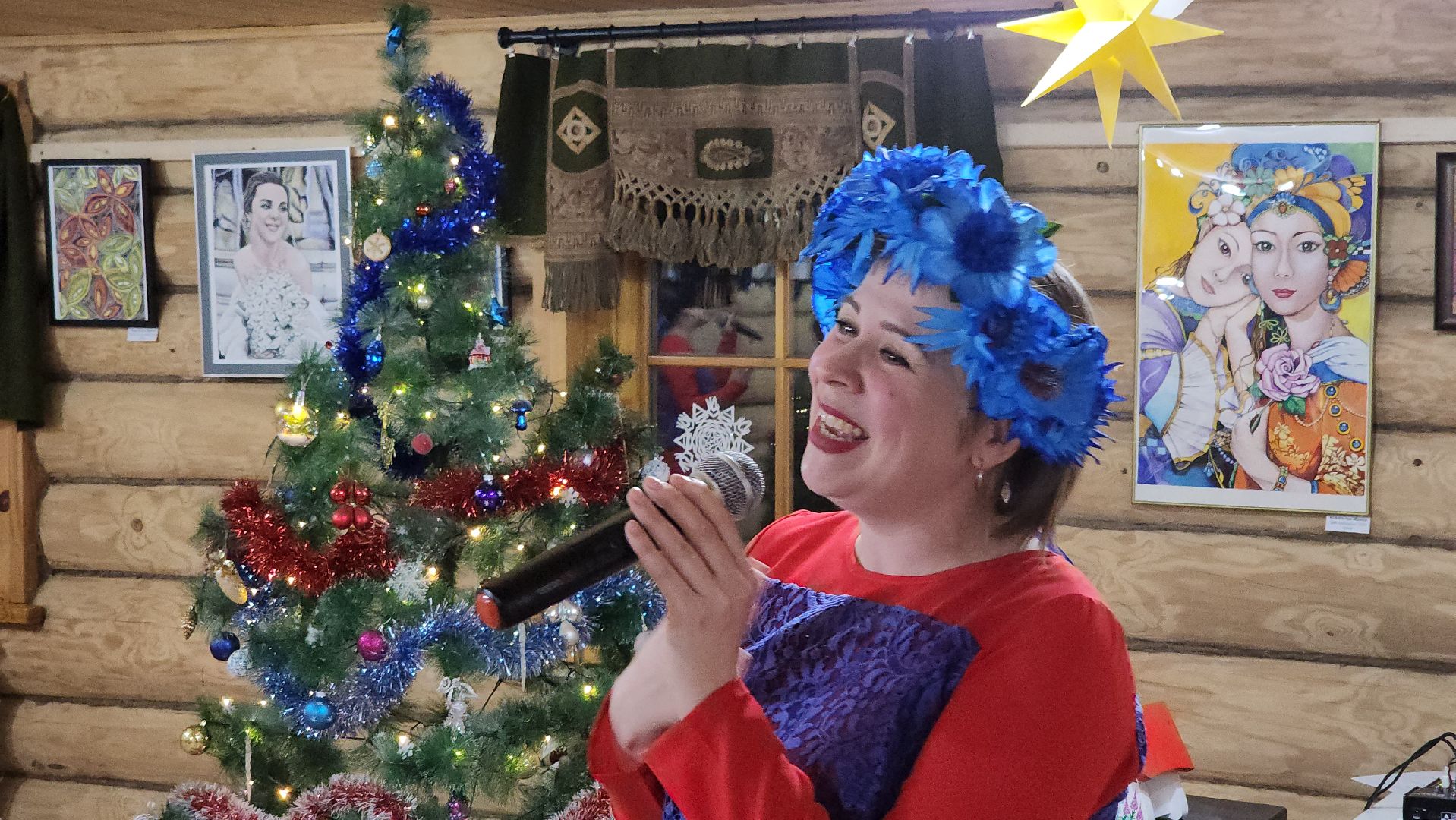 кашира, дом творчества имени бориса щукина, крещение господне, праздник, концерт, русские народные песни, фольклор, фольклорный ансамбль, посиделки,