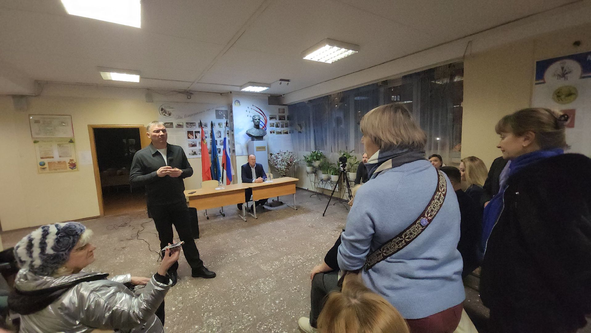 встреча главы, встреча с жителями, Аубакиров, Коханый, Дунаевич, Грибанов, Алферова, выездная администрация,