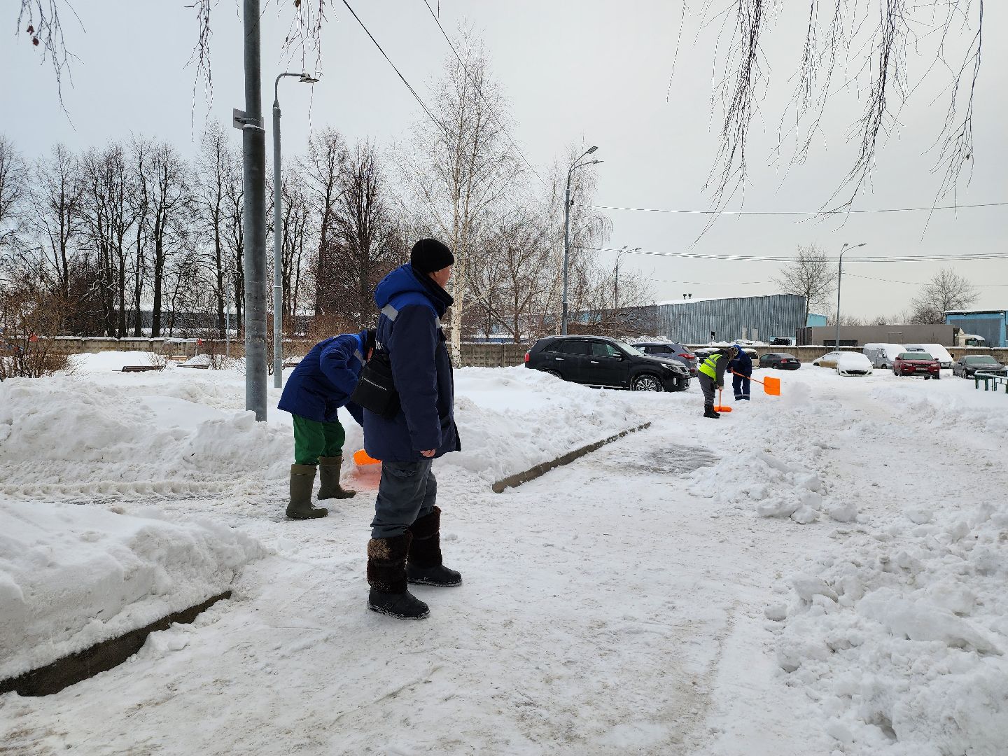 жкх подмосковье, благоуйстройство, погода, ленинский округ, коммунальные службы,