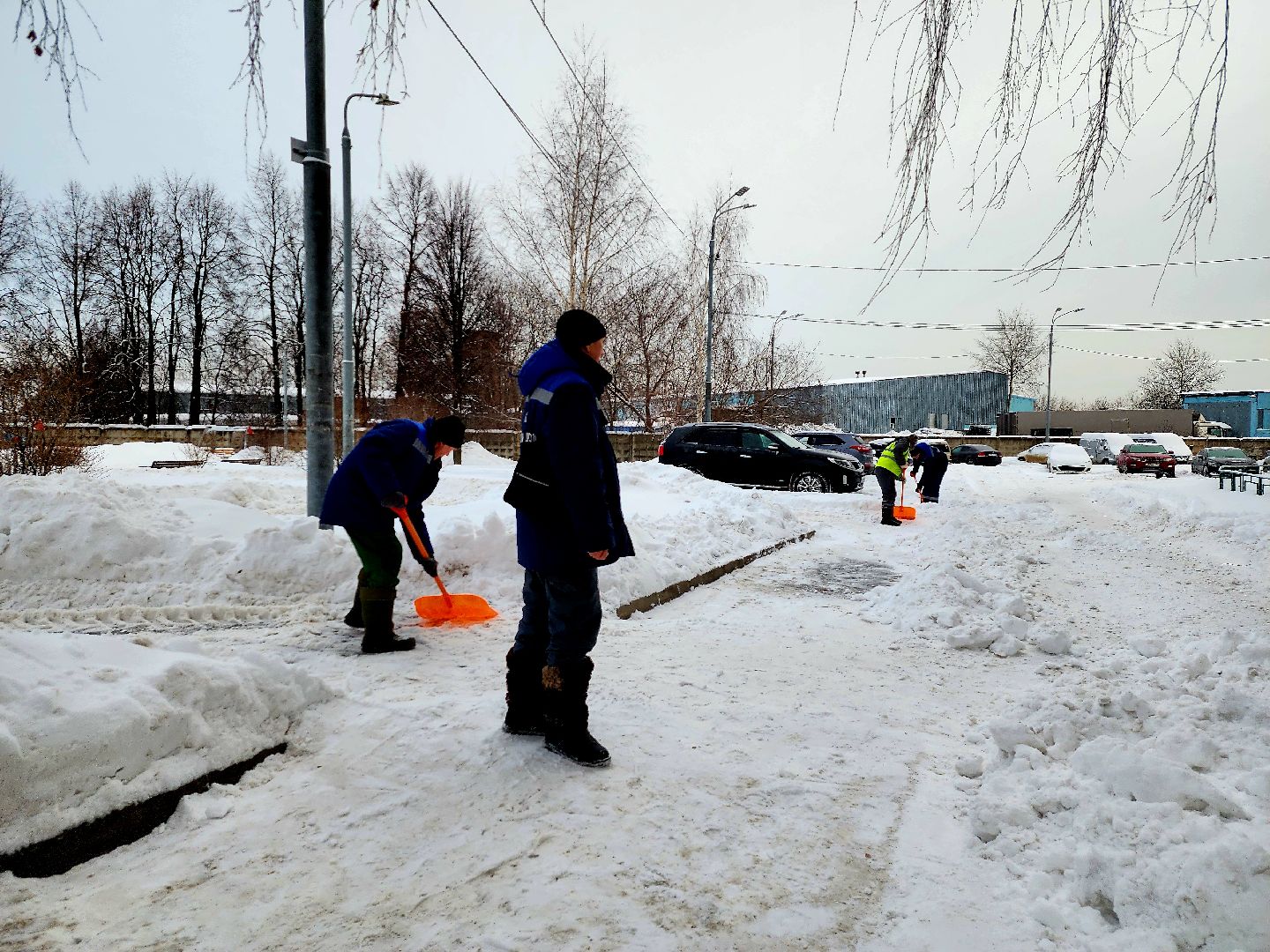 жкх подмосковье, благоуйстройство, погода, ленинский округ, коммунальные службы,