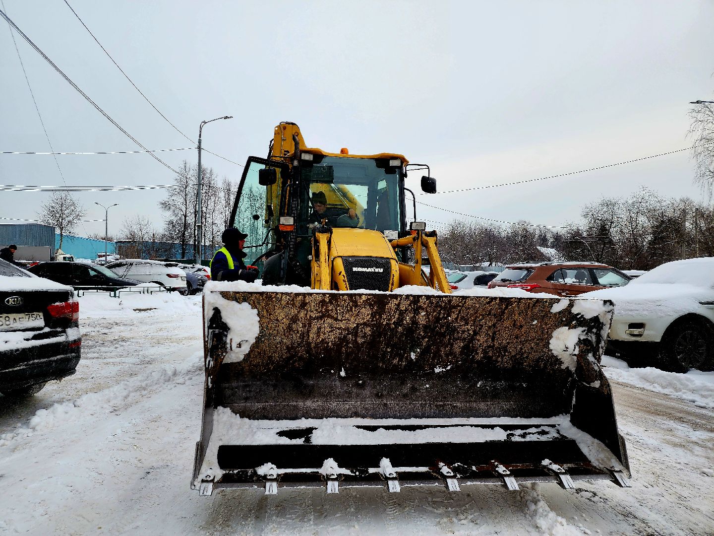 жкх подмосковье, благоустройство, уборка снега, коммунальное предприятие, видное,