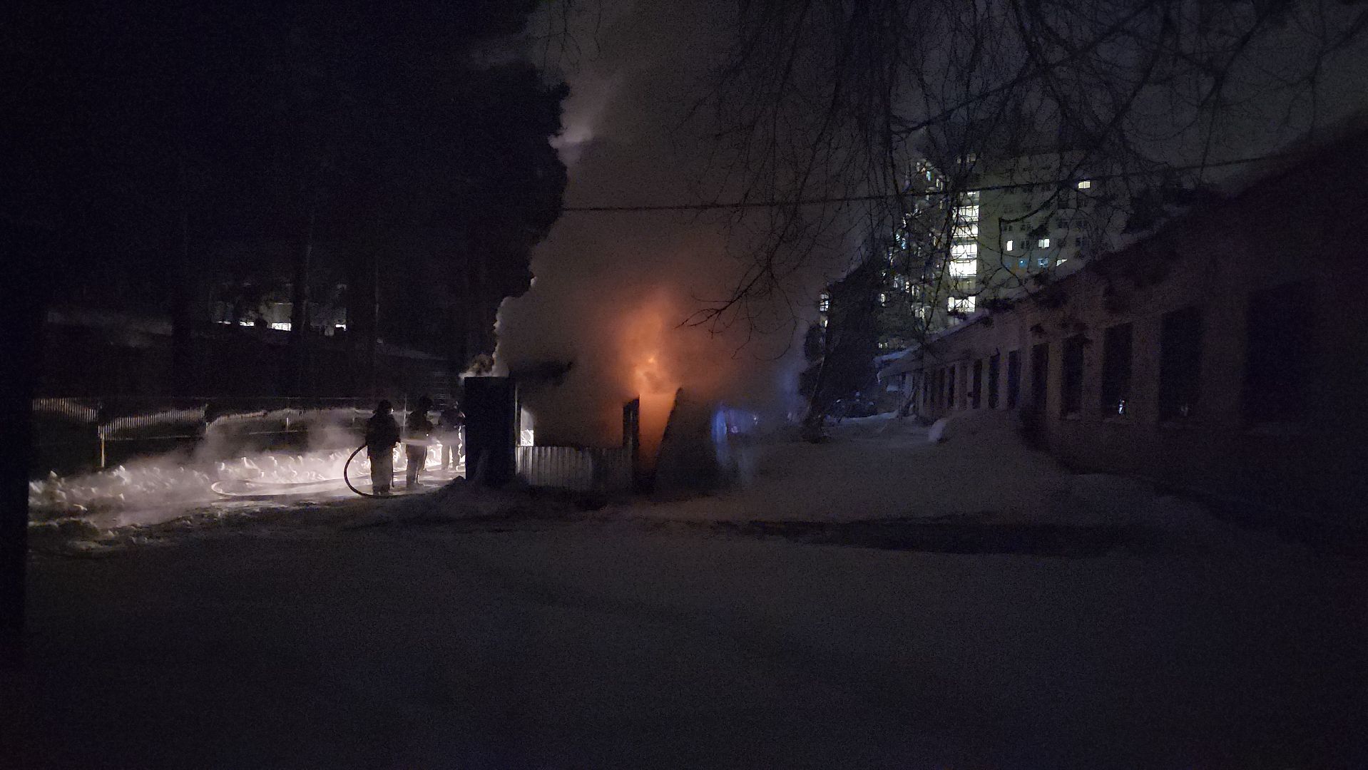 пожар, Жуковская ОКБ, возгорание, пожарный расчет, Семенов,