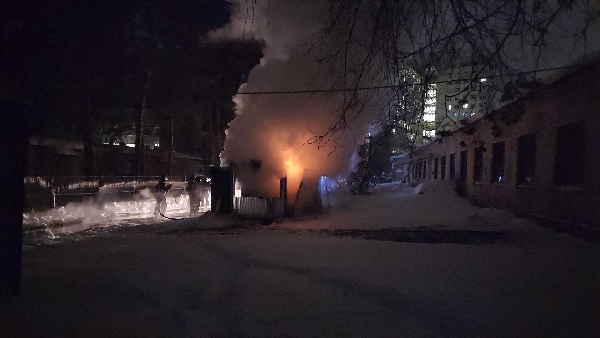 пожар, Жуковская ОКБ, возгорание, пожарный расчет, Семенов,