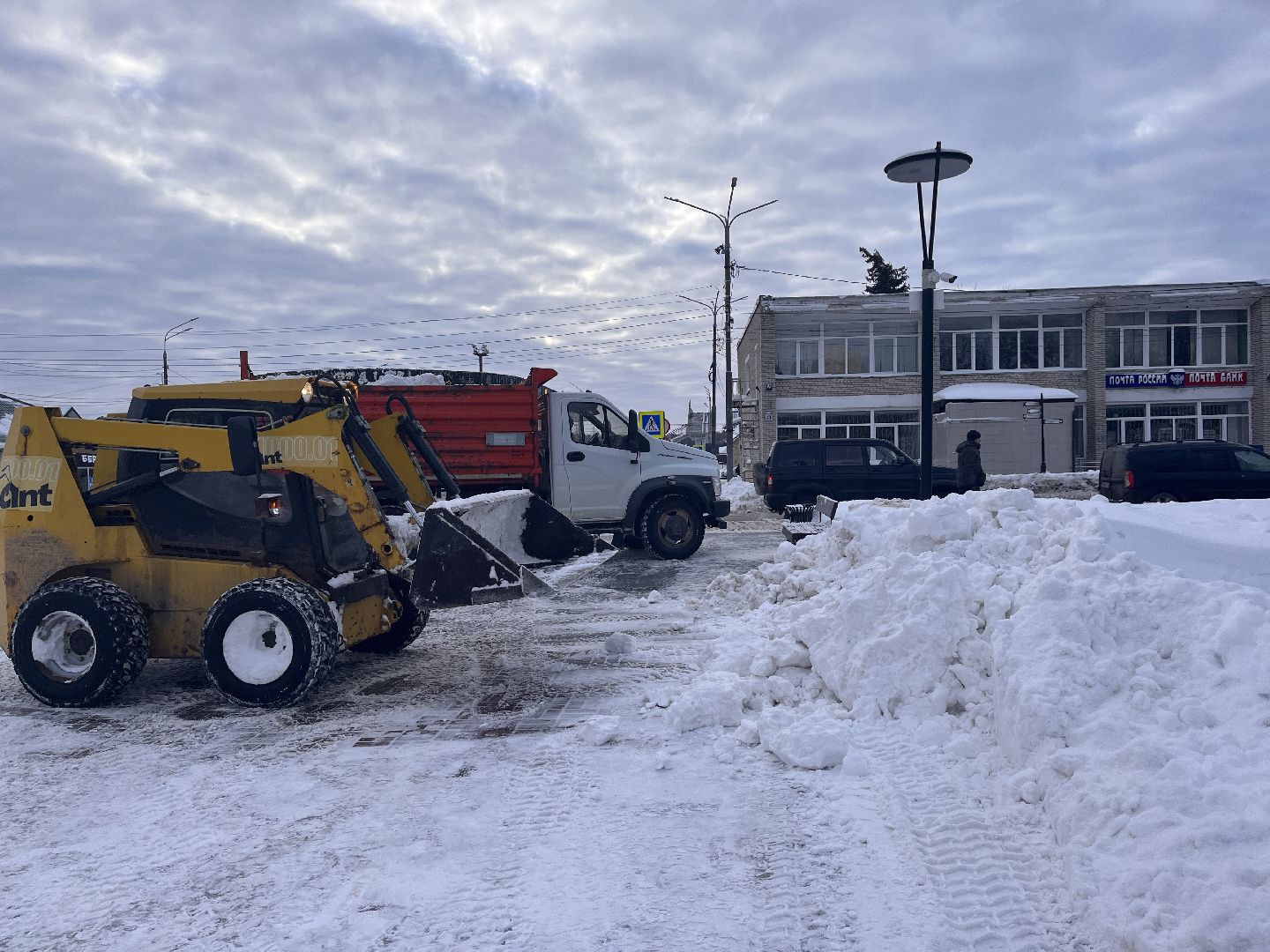 Шаховская, коммунальная техника, благоустойство,