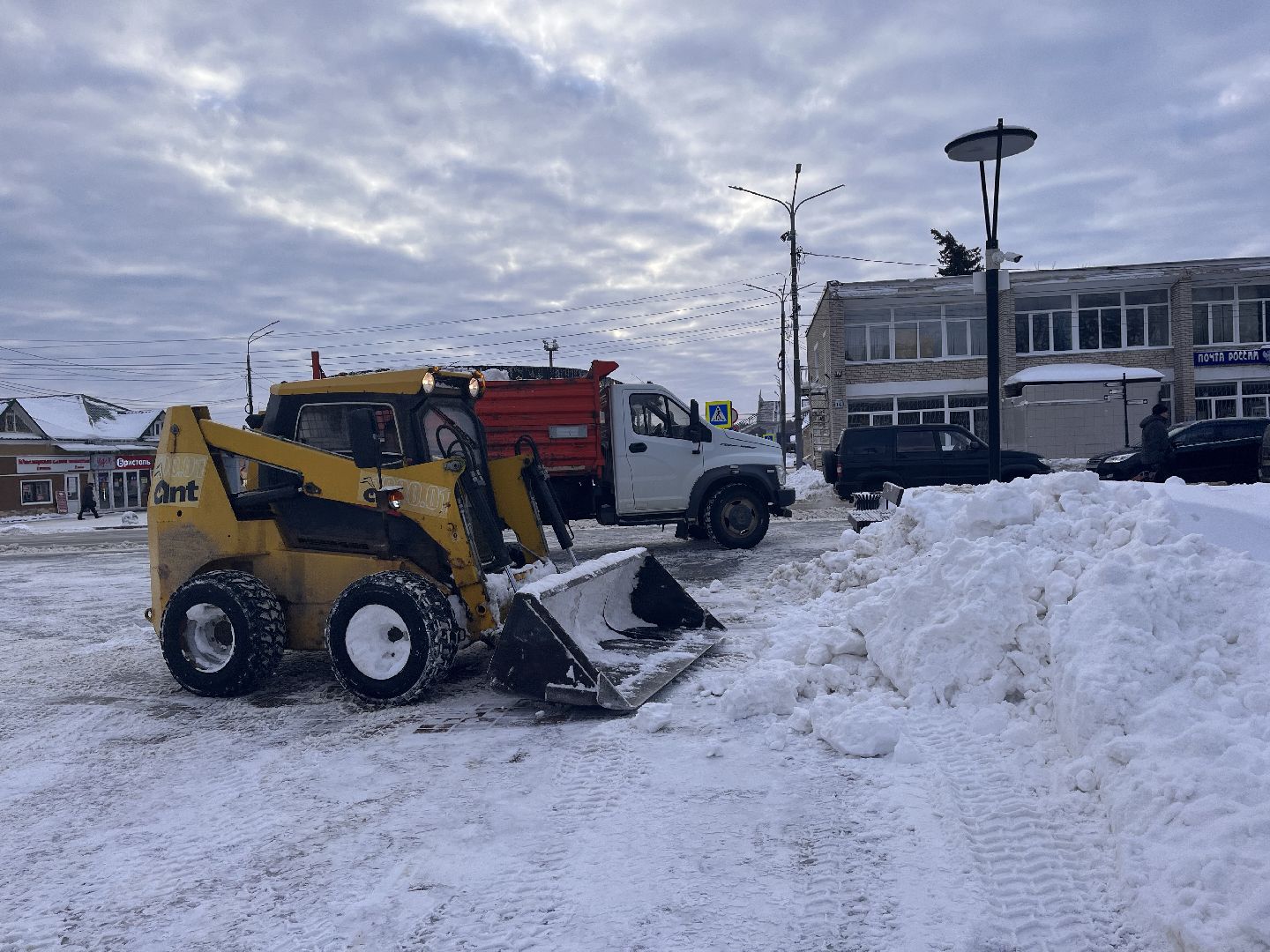 Шаховская, коммунальная техника, благоустойство,