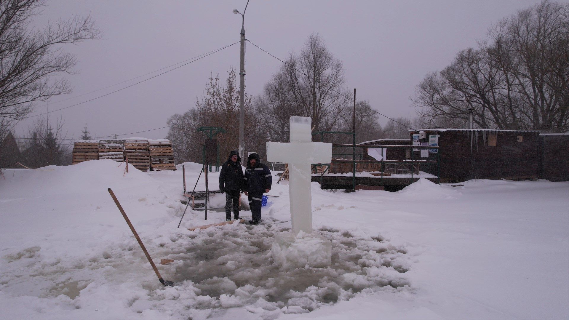 домодедово, крещение, праздник,видео с коптера,
