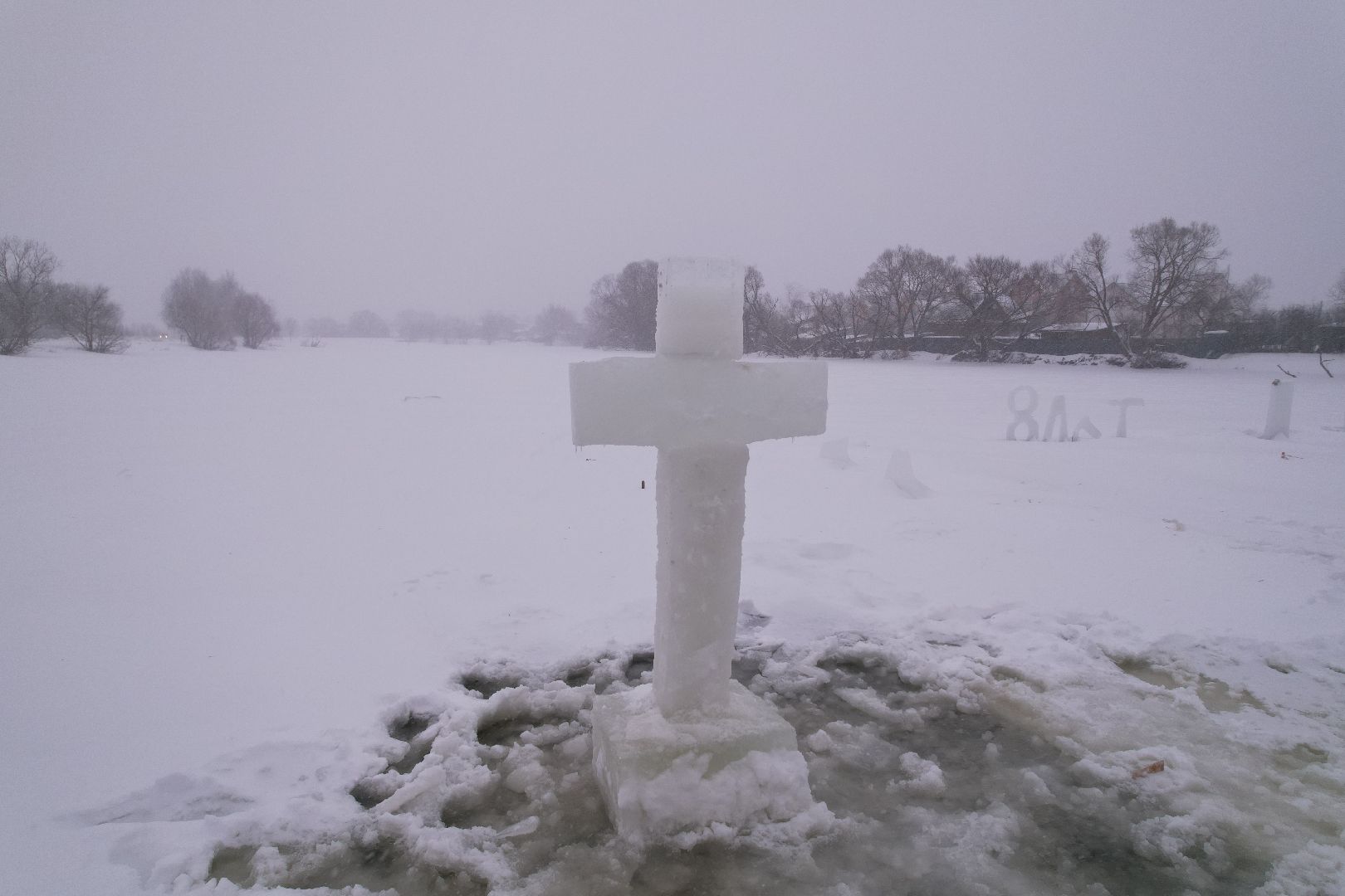 домодедово, крещение, праздник,видео с коптера,