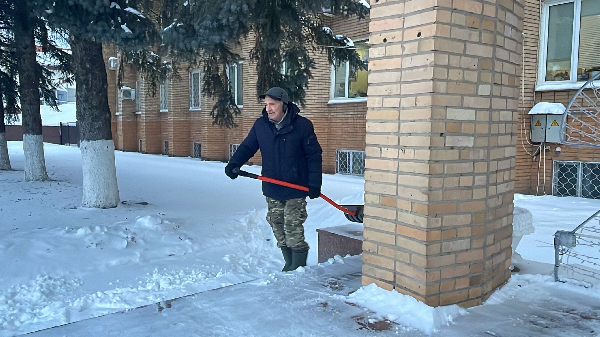 Волоколамск, снег, коммунальное хозяйство,