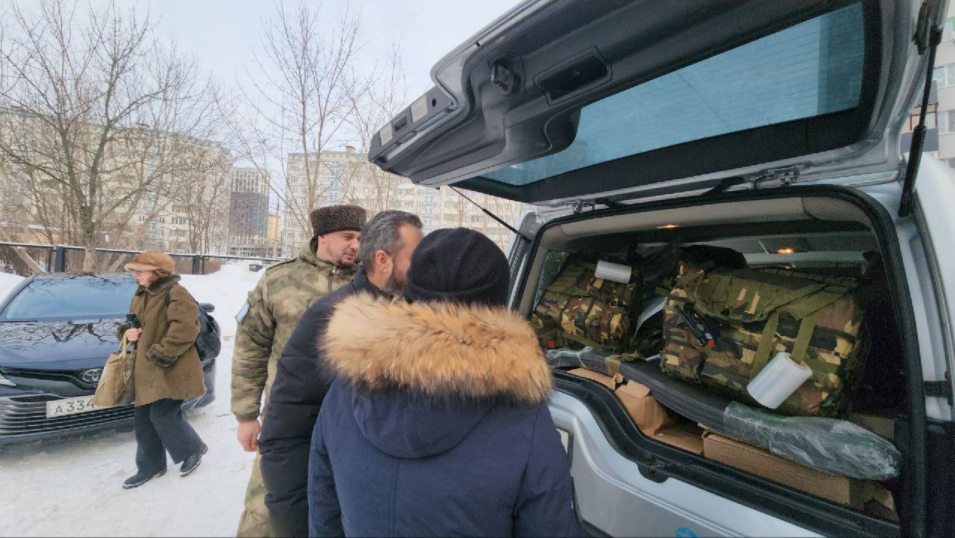 мытищи, сво, гуманитарная помощь, казаки, волонтеры, донбасс, школа,