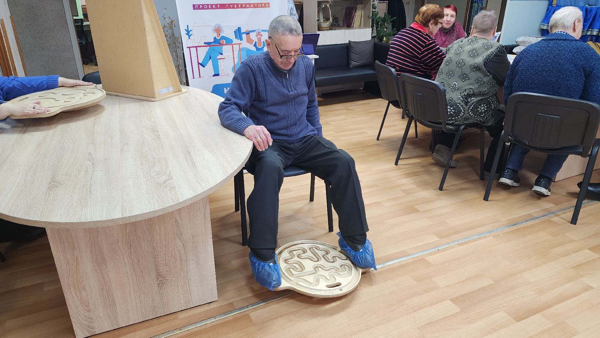 кашира, активное долголетие, эрготерапия, мозговая активность, моторика, координация, тренажеры,