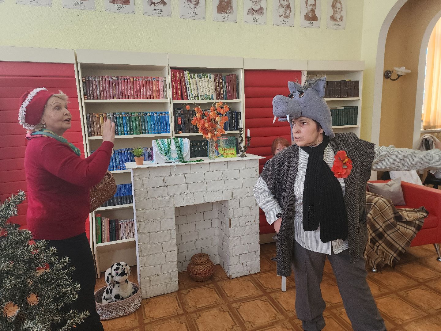 шатура, немец, немецкий язык, активное долголетие, театр, спектакль, красная шапочка на немецком,